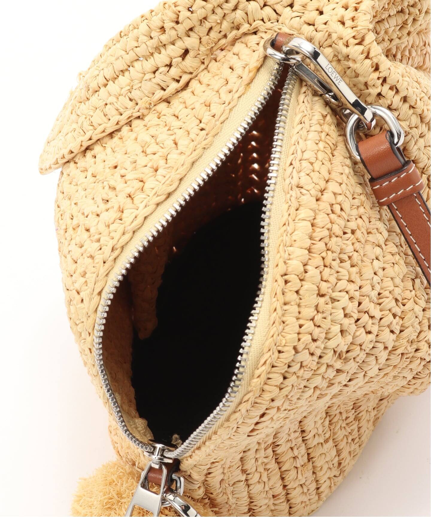 LOEWE/ロエベ】bunny bag mini raffia（ショルダーバッグ