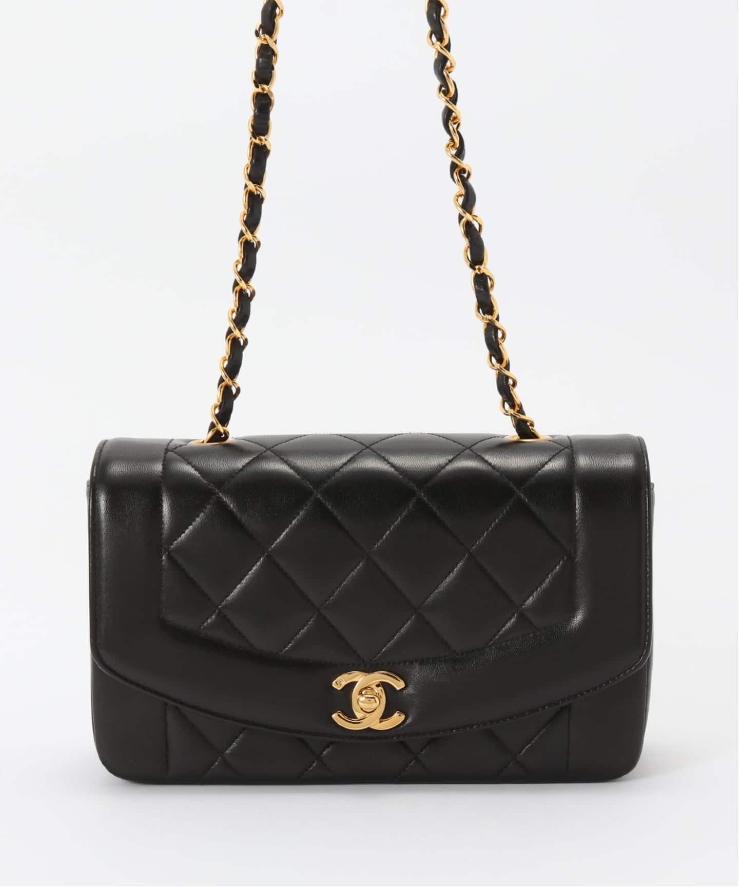 VINTAGE CHANEL/シャネル】 Matelasse チェーンショルダーバッグ 22di