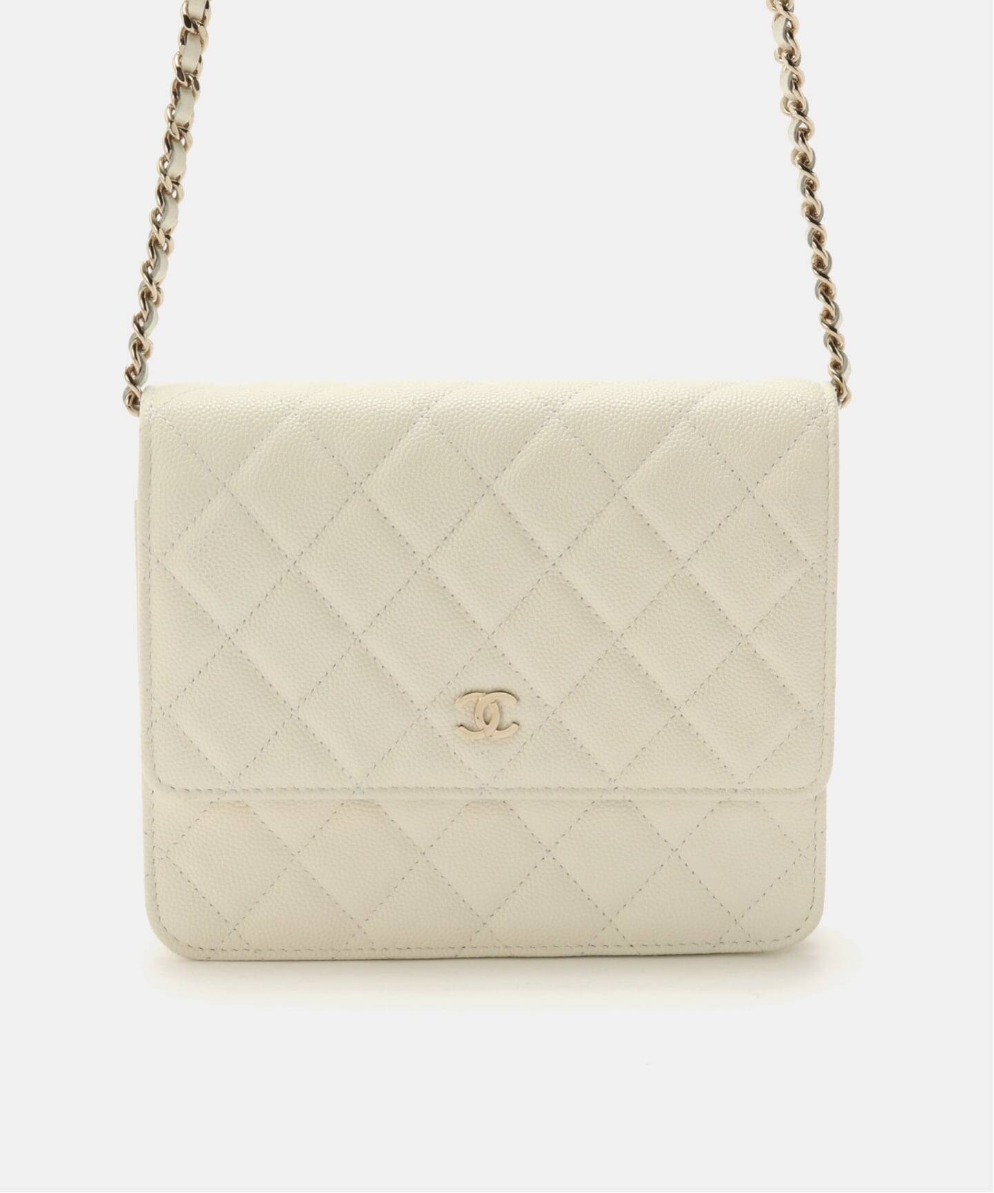 VINTAGE CHANEL/シャネル】 Matelasse チェーンウォレット