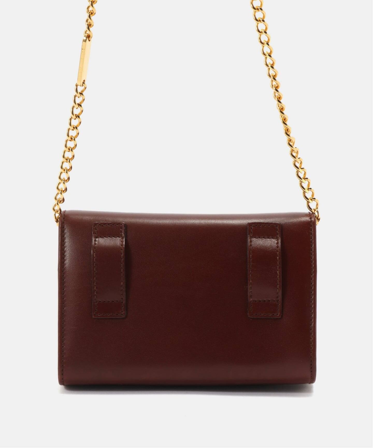 VINTAGE FERRAGAMO/フェラガモ】Gancini ミニチェーンショルダーバッグ VINTAGE FERRAGAMO/フェラガモ】Gancini ミニチェーンショルダーバッグ