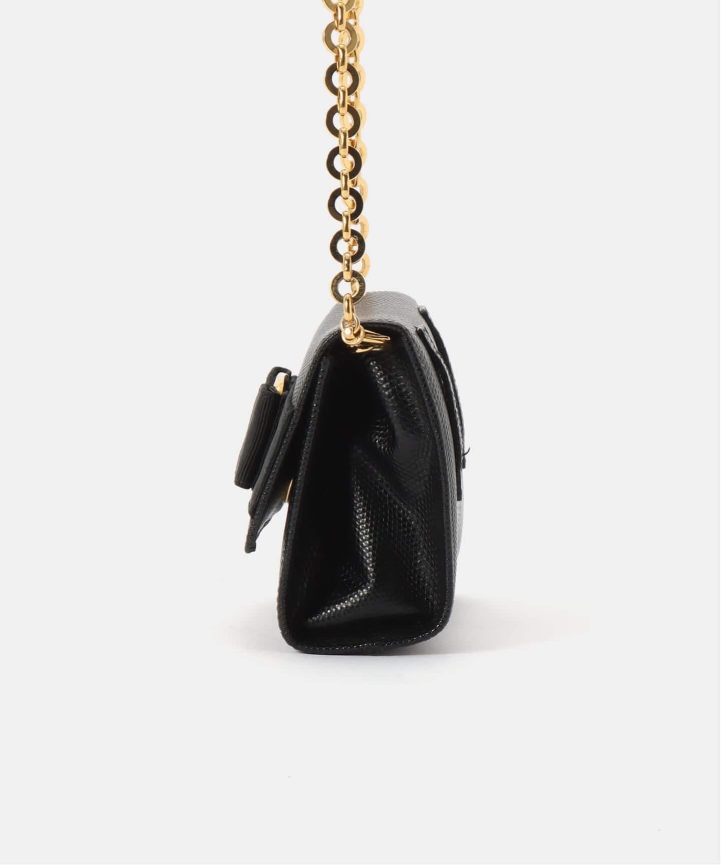 VINTAGE FERRAGAMO/フェラガモ】 Vara ミニチェーンショルダーバッグ