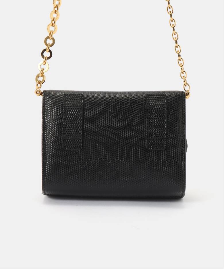 VINTAGE FERRAGAMO/フェラガモ】 Vara ミニチェーンショルダーバッグ 