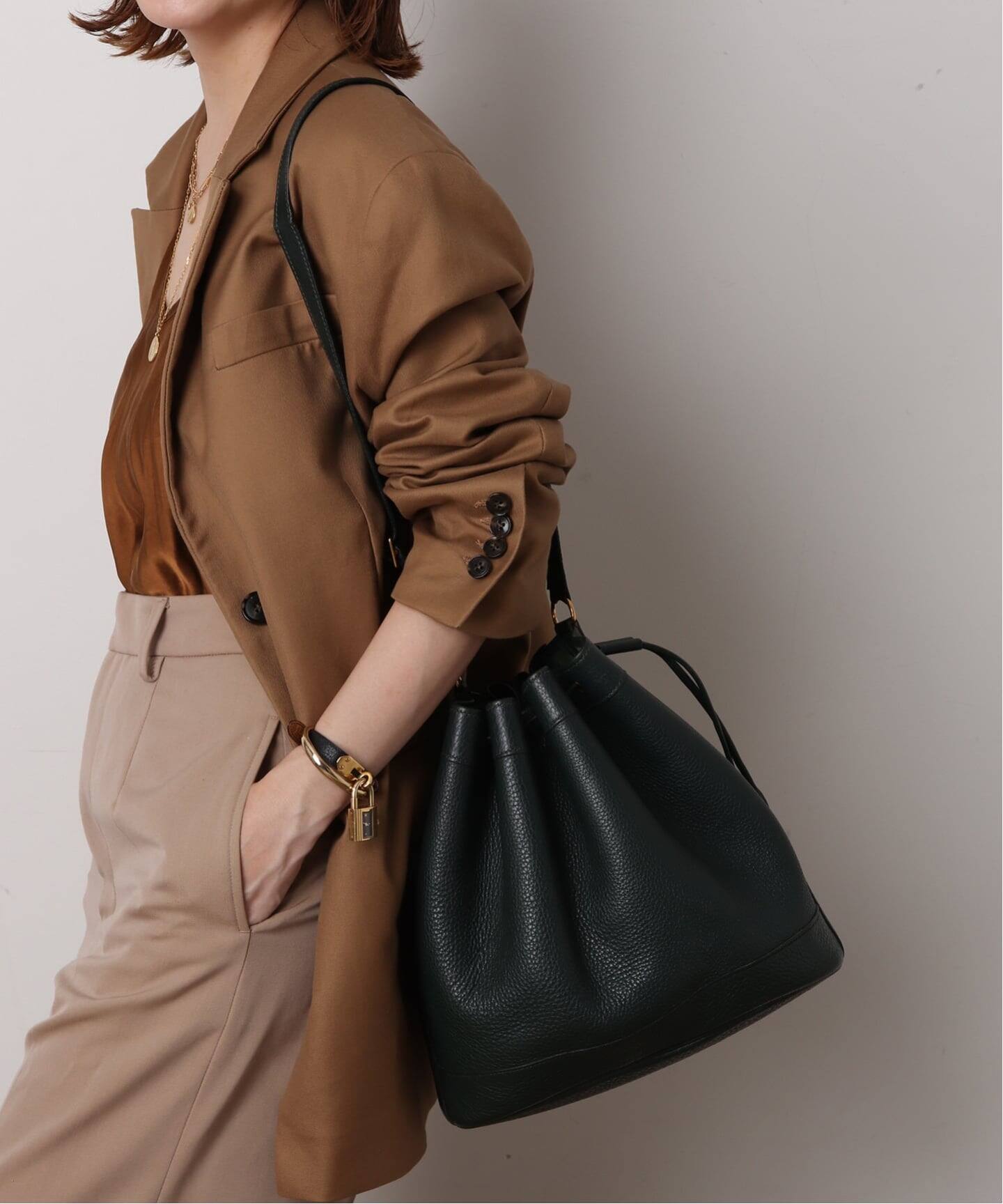 VINTAGE HERMES/エルメス】Market gm（ショルダーバッグ