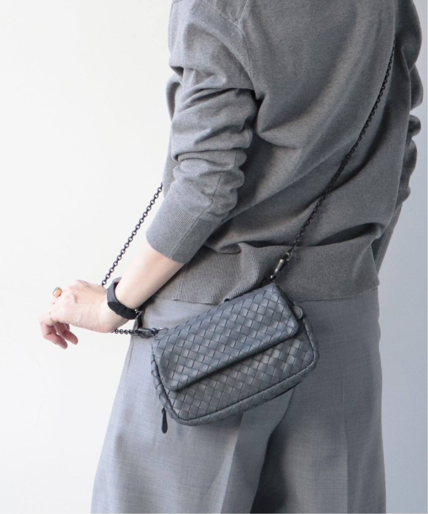 VINTAGE BOTTEGA VENETA/ボッテガ ヴェネタ】チェーンショルダーバッグ 