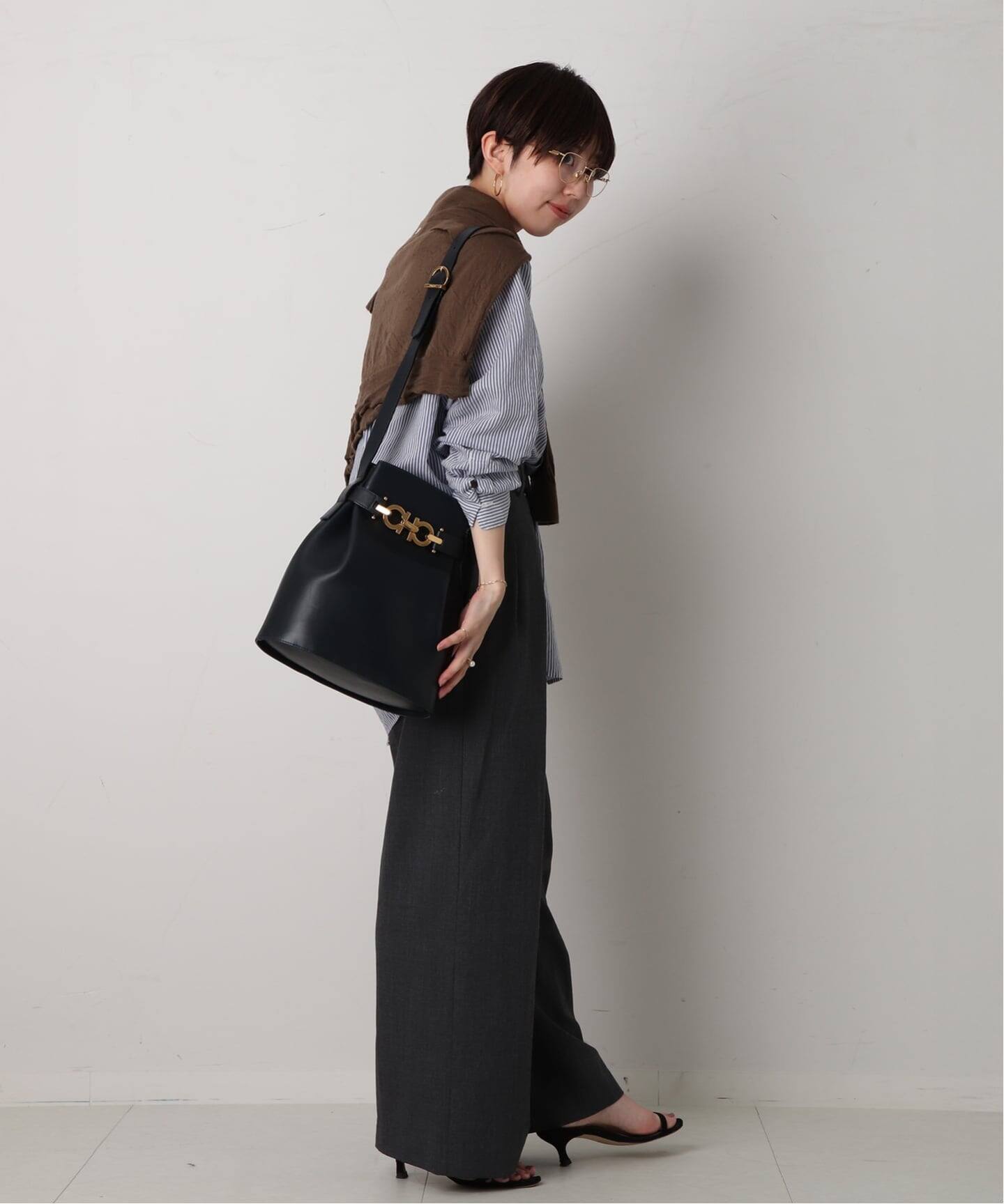 Vintage Ferragamo ショルダーバッグ VINTAGE FERRAGAMO/フェラガモ】 Gancini パースショルダー