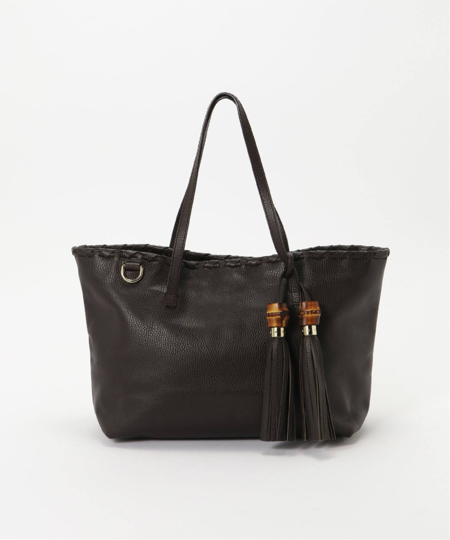 VINTAGE GUCCI/グッチ】Bamboo トートバッグ（トートバッグ