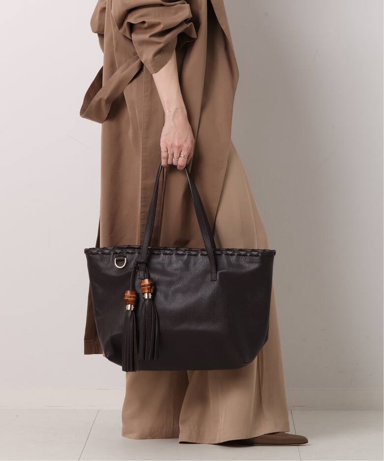 VINTAGE GUCCI/グッチ】Bamboo トートバッグ（トートバッグ 