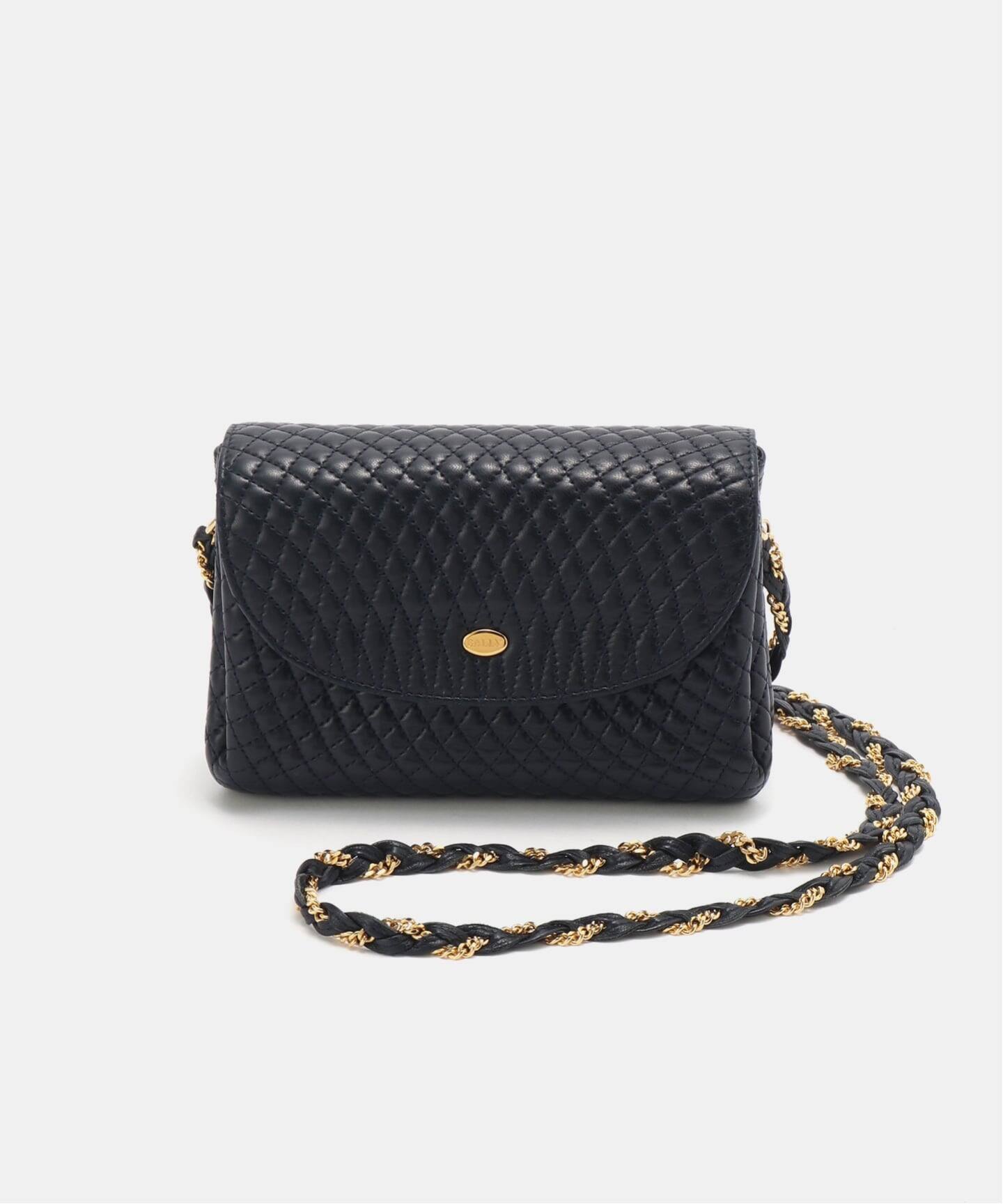 VINTAGE BALLY/バリー】ミニショルダーバッグ（ショルダーバッグ 