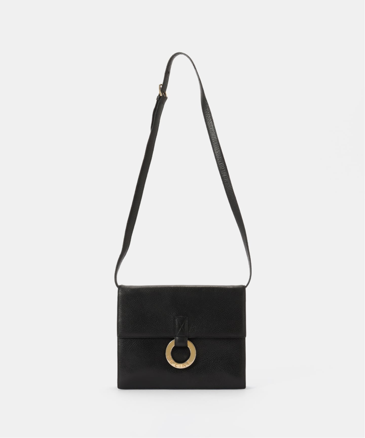 バッグ OLD CELINE CIRCLE RING LEATHER HAND BAG VINTAGE CELINE/セリーヌ】ショルダーバッグ circle（ショルダーバッグ