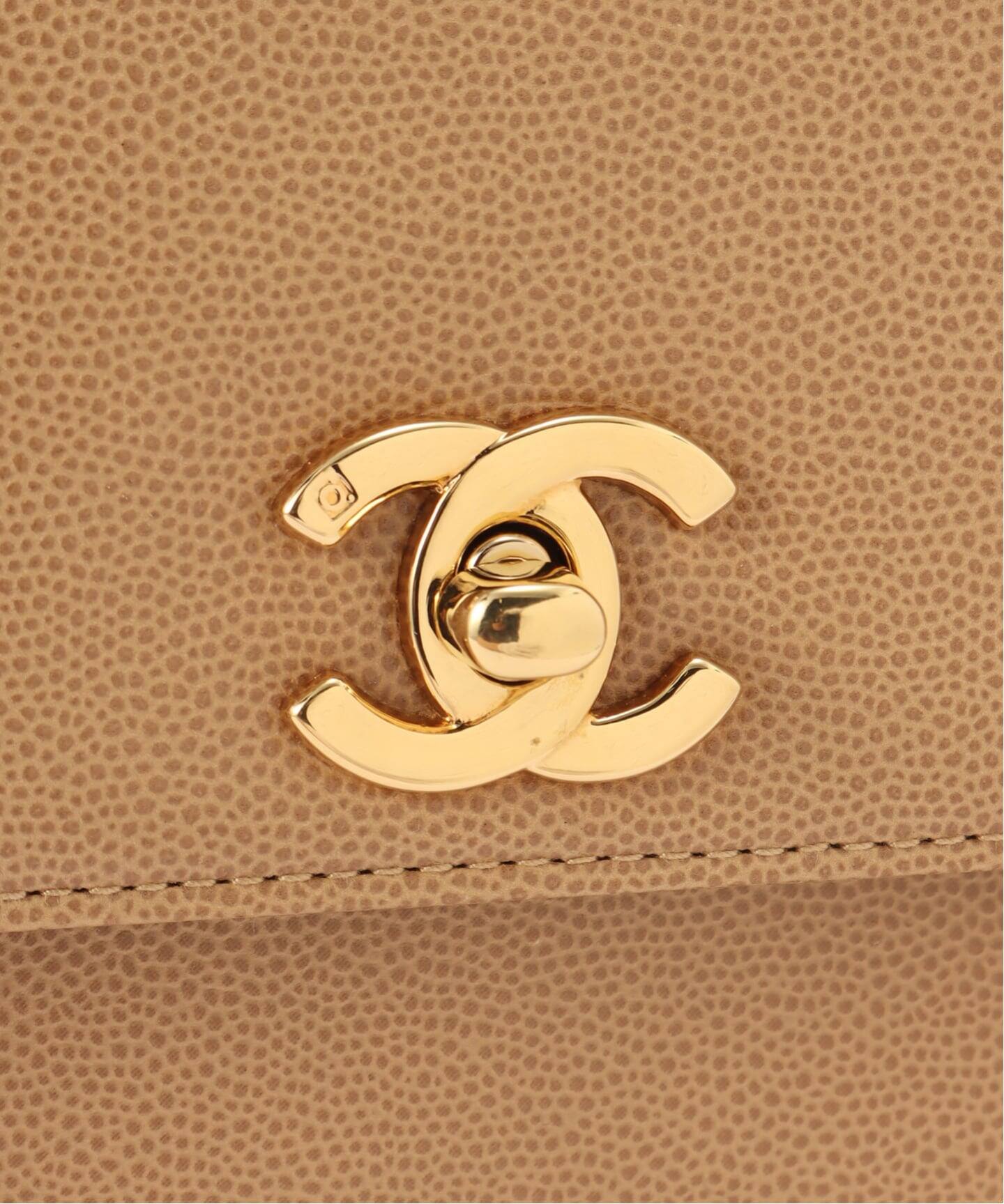 CHANEL ヴィンテージ　バック　ベージュ　キャメル　ショルダーバッグ CHANEL シャネル マトラッセ ショルダーバッグ ヴィンテージ ベージュ