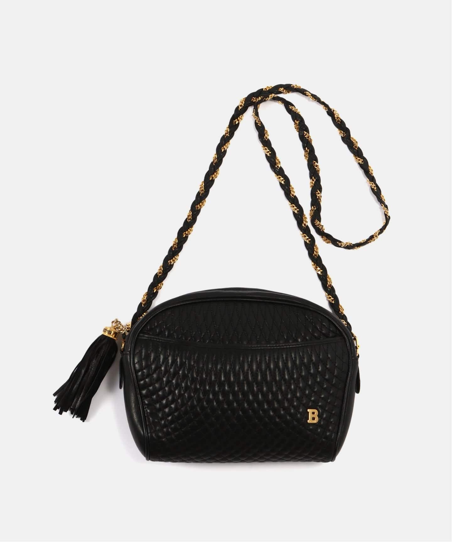 VINTAGE BALLY/バリー】チェーンショルダーバッグ（ショルダーバッグ