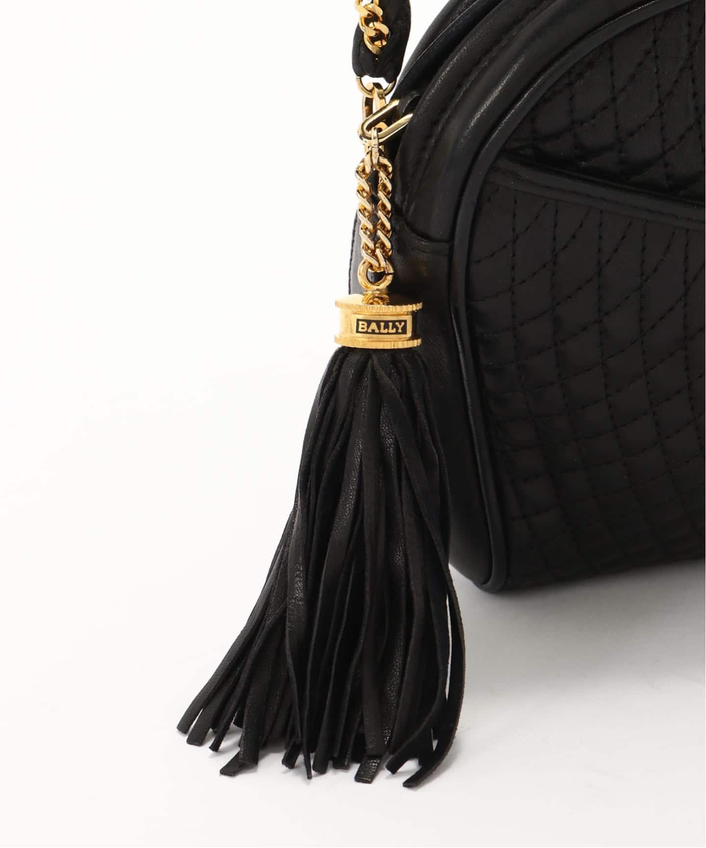 VINTAGE BALLY/バリー】チェーンショルダーバッグ（ショルダーバッグ