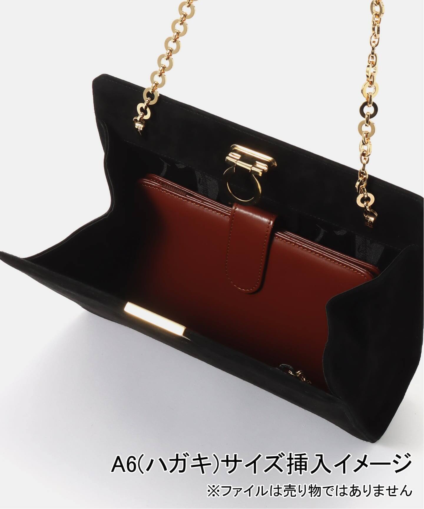 フェラガモ　チェーンバッグ　ヴィンテージ VINTAGE FERRAGAMO/フェラガモ】Gancini チェーンショルダーバッグ