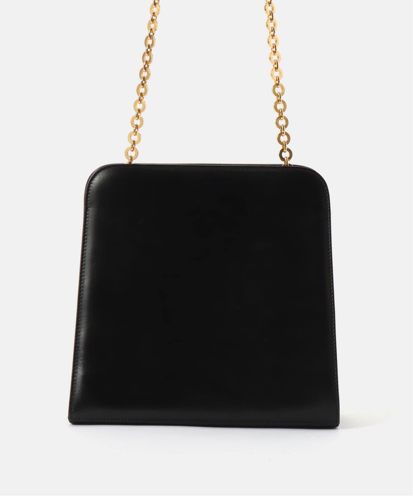 VINTAGE FERRAGAMO/フェラガモ】Gancini チェーンショルダーバッグ