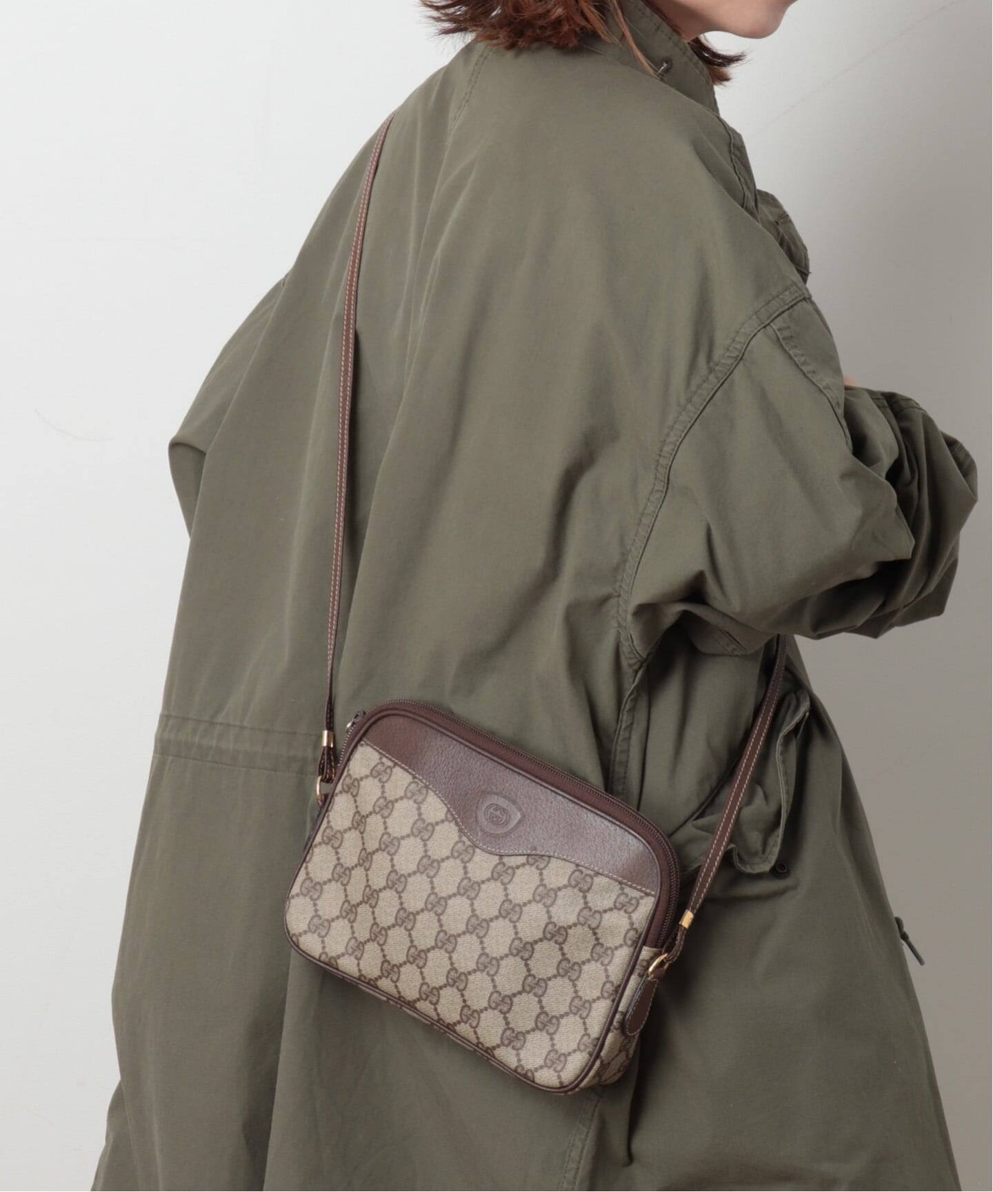 VINTAGE GUCCI/グッチ】ショルダーバッグ gg（ショルダーバッグ