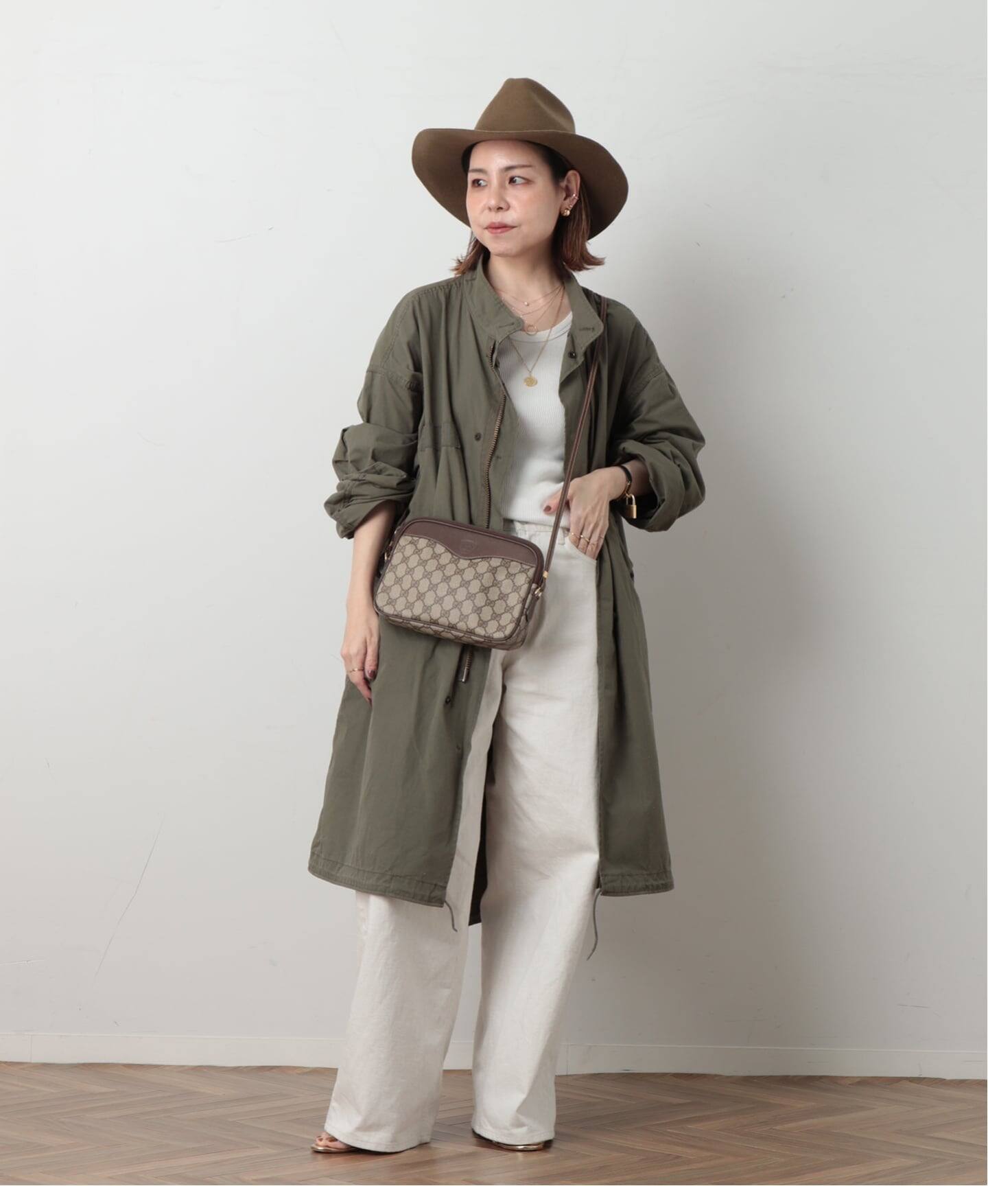 VINTAGE GUCCI/グッチ】ショルダーバッグ gg（ショルダーバッグ