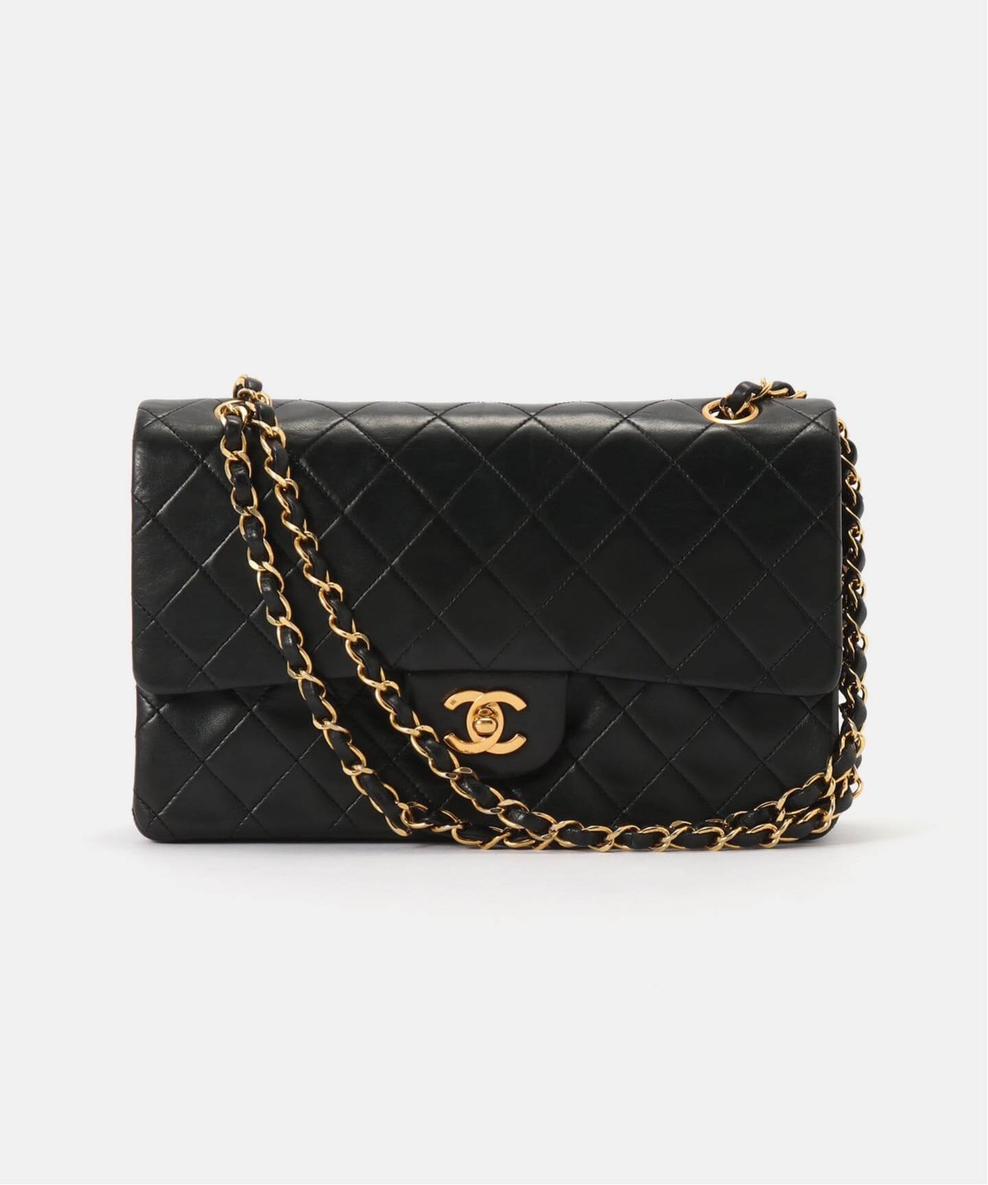 VINTAGE CHANEL/シャネル】 Matelasse チェーンショルダーバッグ 25
