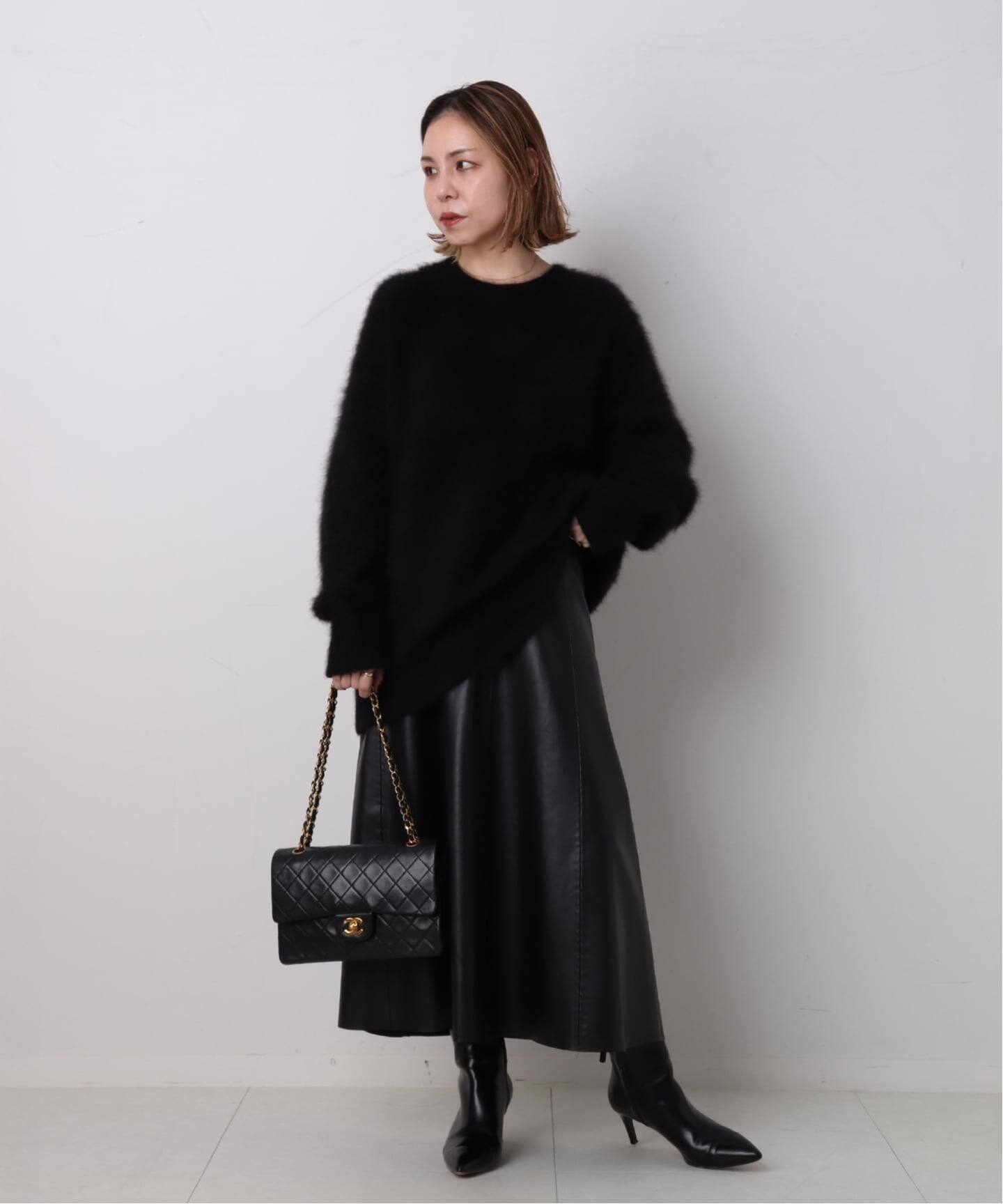 VINTAGE CHANEL/シャネル】 Matelasse チェーンショルダーバッグ 25