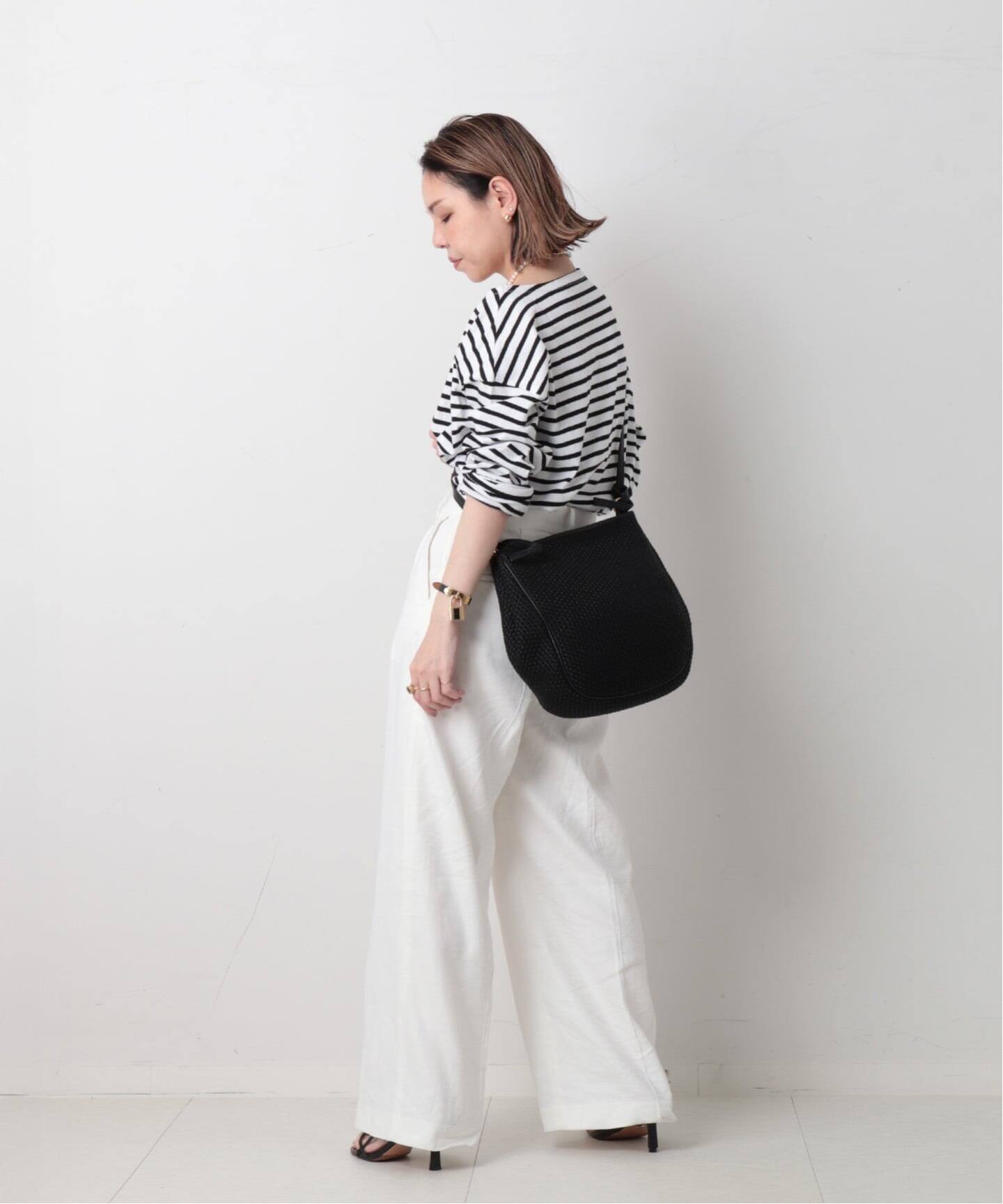 VINTAGE BOTTEGA VENETA/ボッテガ ヴェネタ】ショルダーバッグ raffia