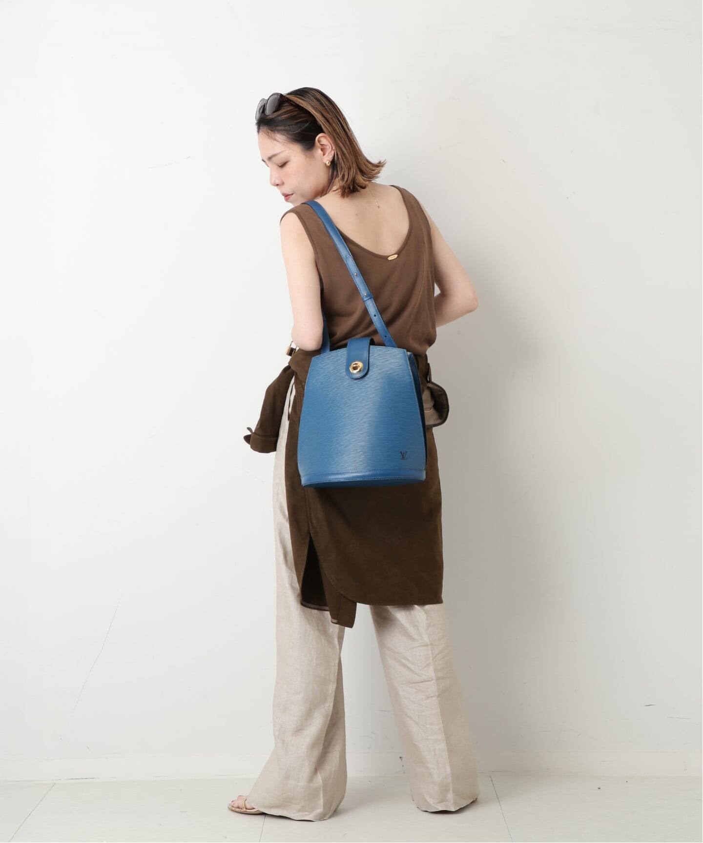 VINTAGE LOUIS VUITTON/ルイ ヴィトン】Cluny epi（ショルダーバッグ 