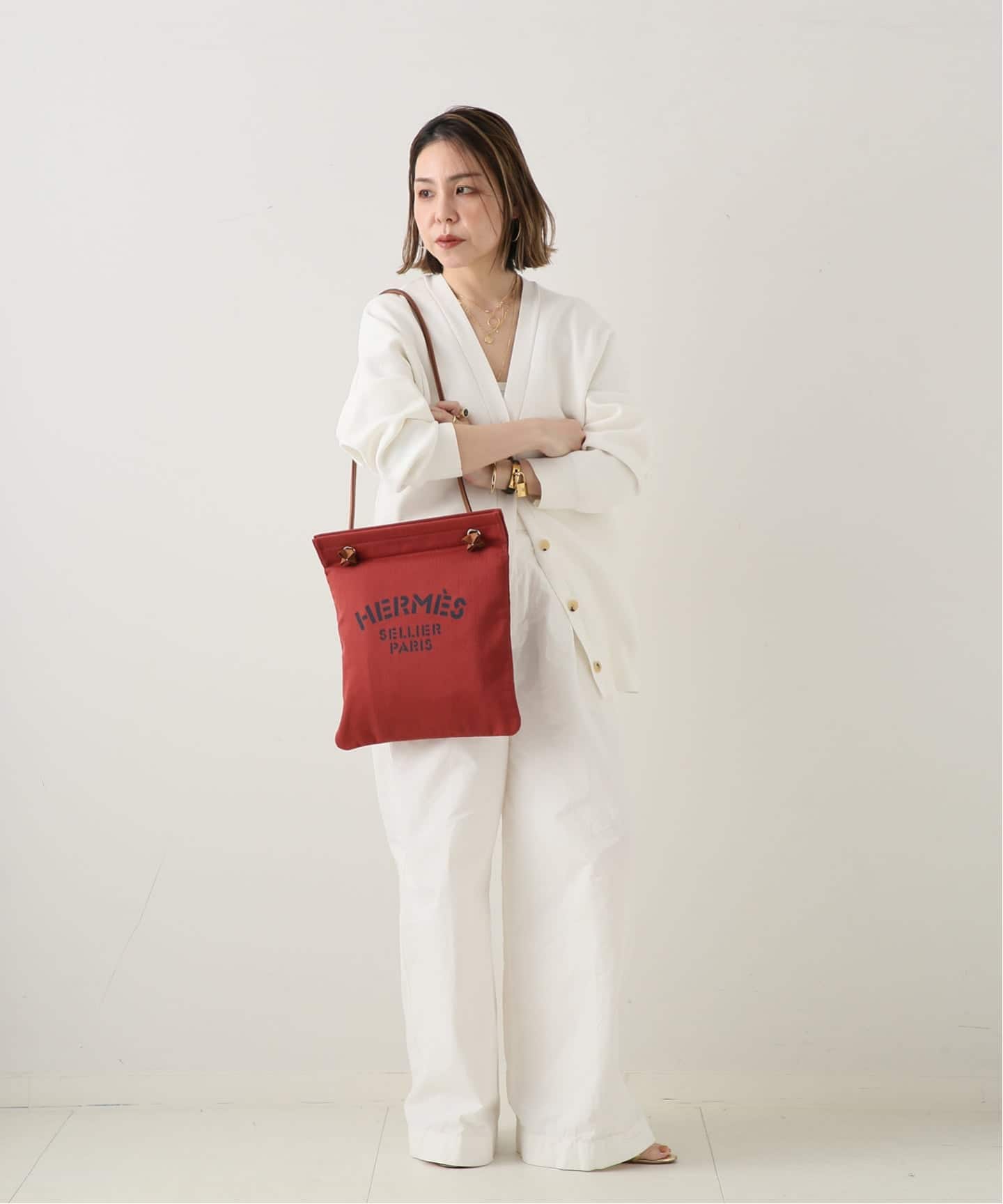 HERMES　Aline アリーヌPM　オレンジ　ショルダーバッグ HERMES Aline アリーヌPM オレンジ ショルダーバッグ 【公式通販】