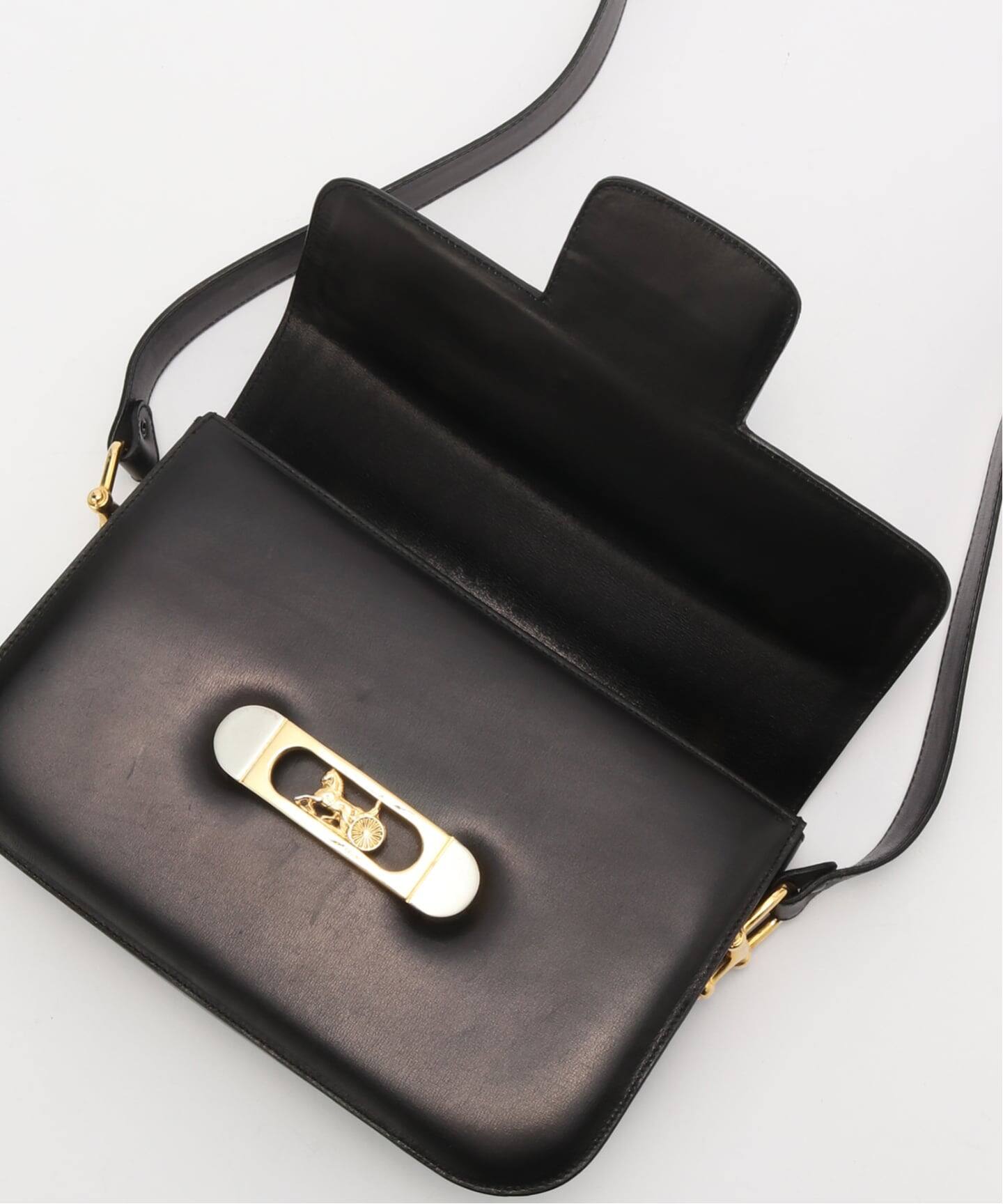 VINTAGE CELINE/セリーヌ】ショルダーバッグ horse carriage