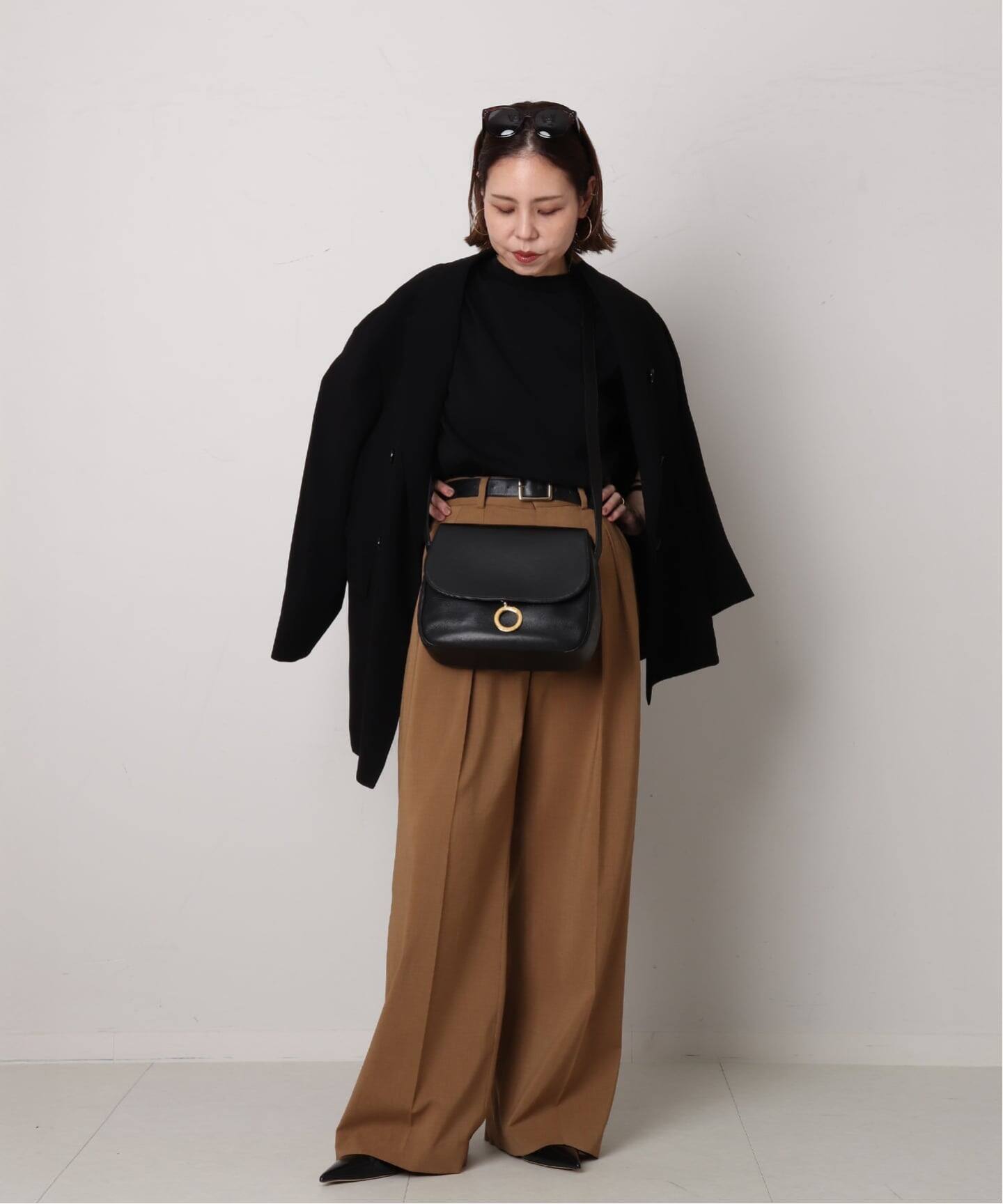 VINTAGE CELINE/セリーヌ】ショルダーバッグ circle（ショルダーバッグ