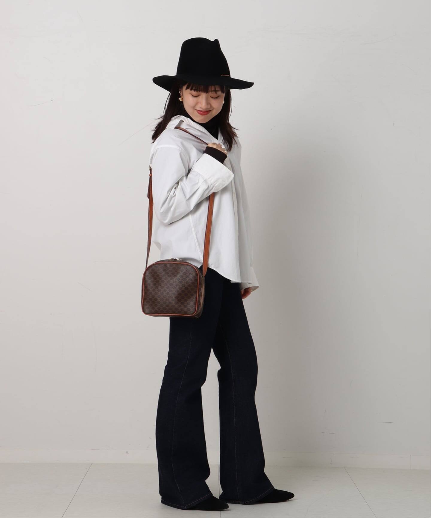 VINTAGE CELINE/セリーヌ】macadam ショルダーバッグ（ショルダー