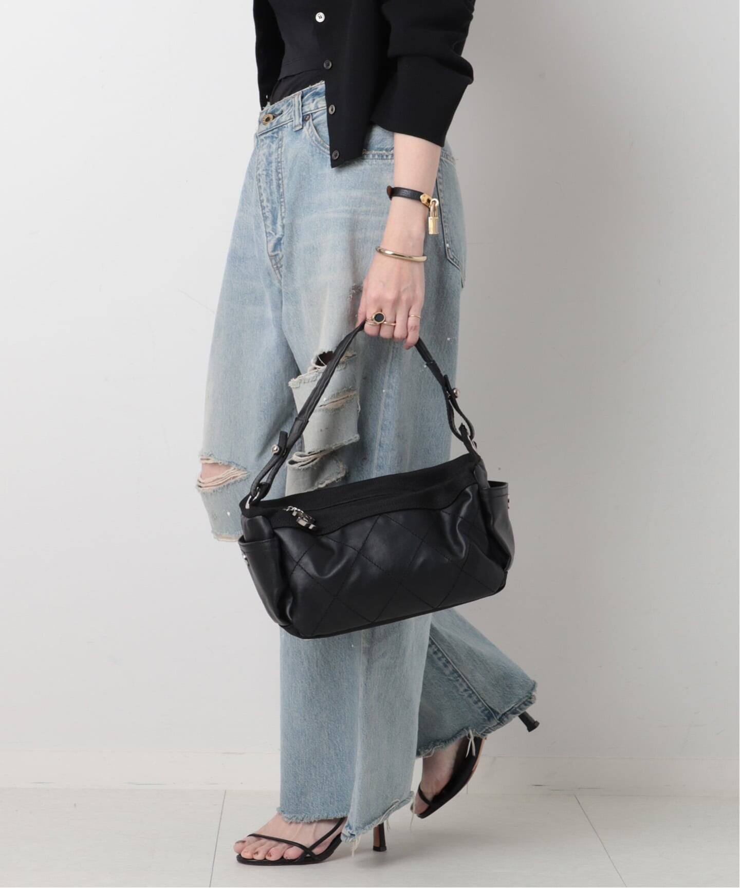 VINTAGE CHANEL/シャネル】Paris biarritz ショルダーバッグ