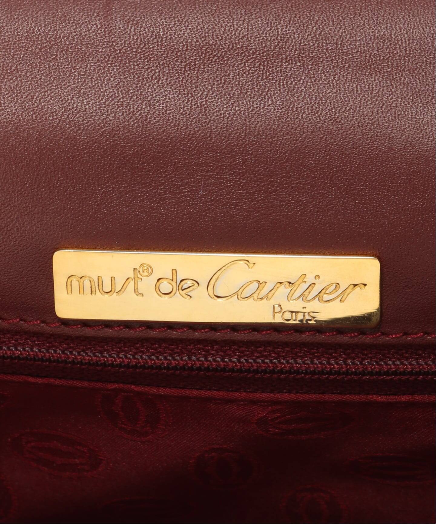 VINTAGE CARTIER/カルティエ】Must de cartier ショルダーバッグ