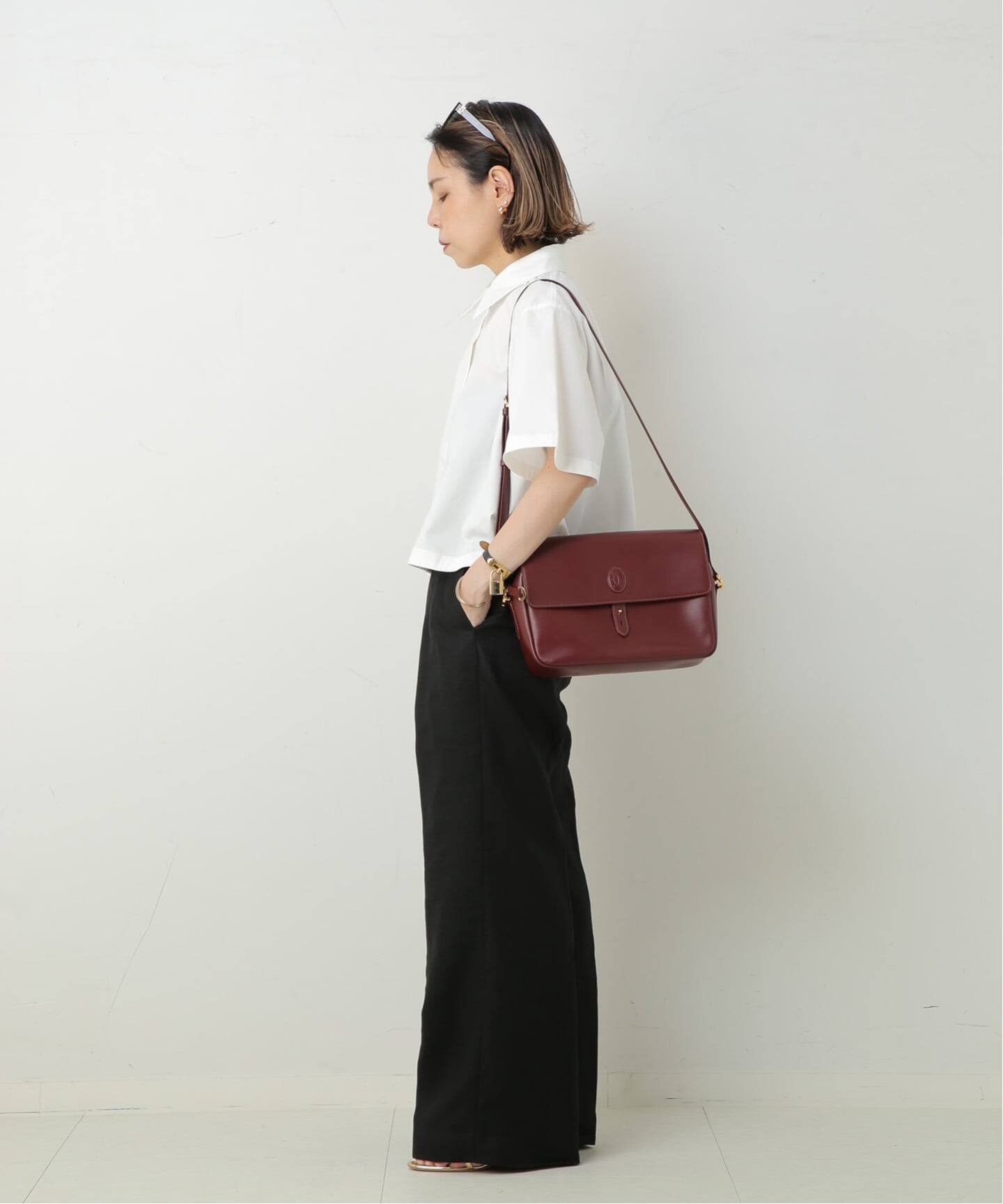 VINTAGE CARTIER/カルティエ】Must de cartier ショルダーバッグ