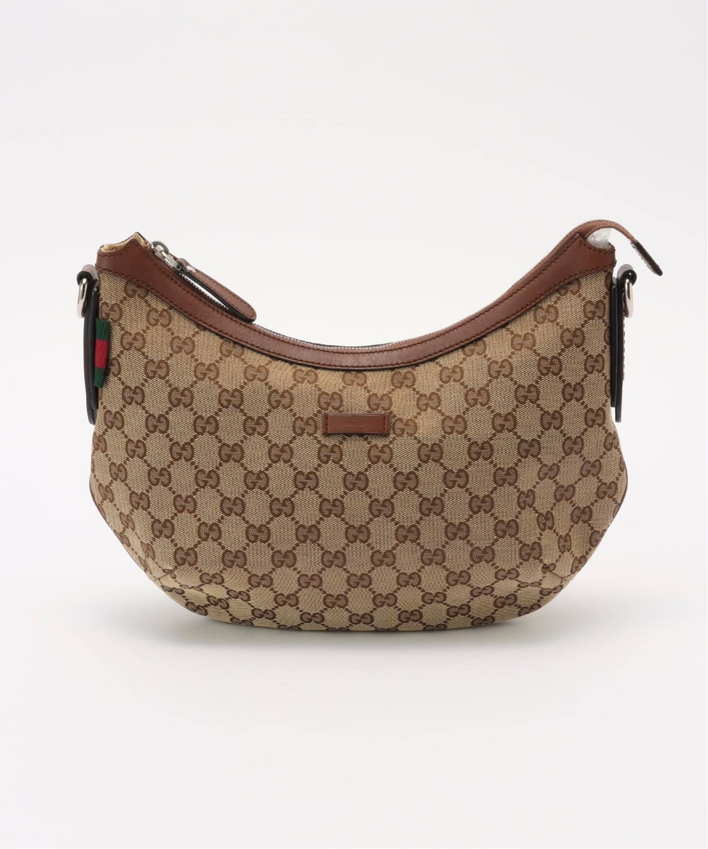 VINTAGE GUCCI /グッチ】ホーボーショルダーバッグ gg（ショルダー