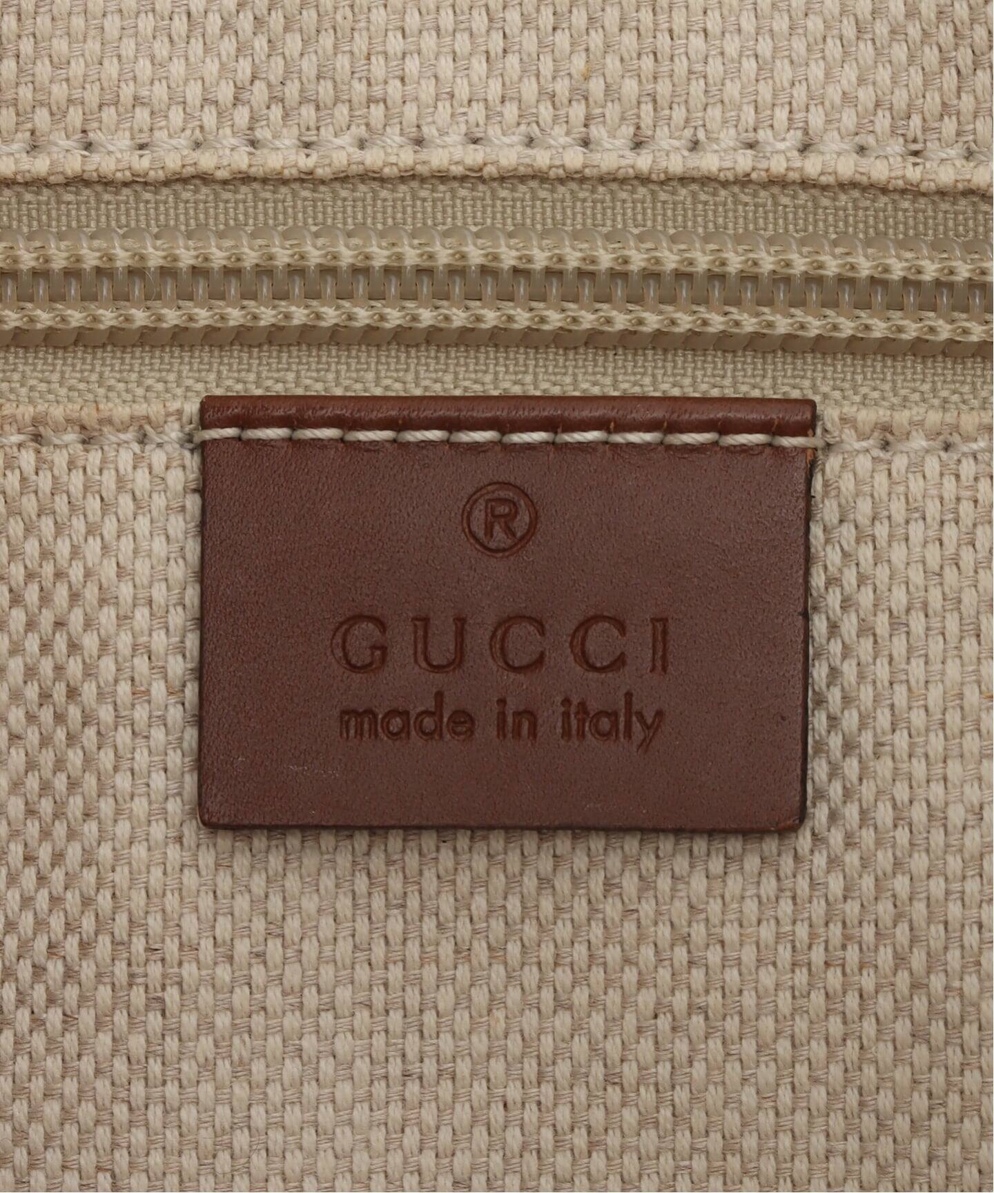 VINTAGE GUCCI /グッチ】ホーボーショルダーバッグ gg（ショルダー