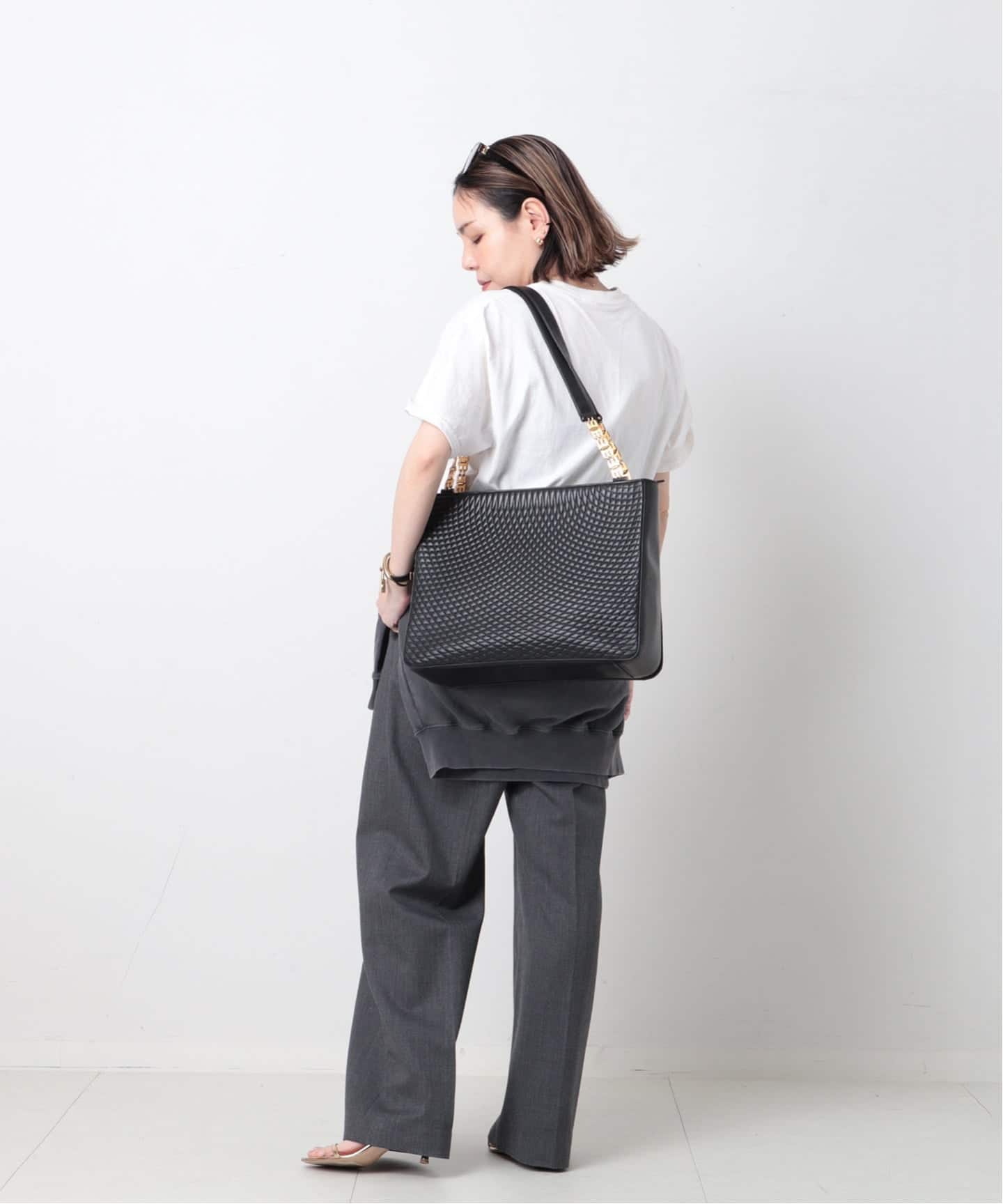 VINTAGE BALLY/バリー】チェーンショルダーバッグ（ショルダーバッグ