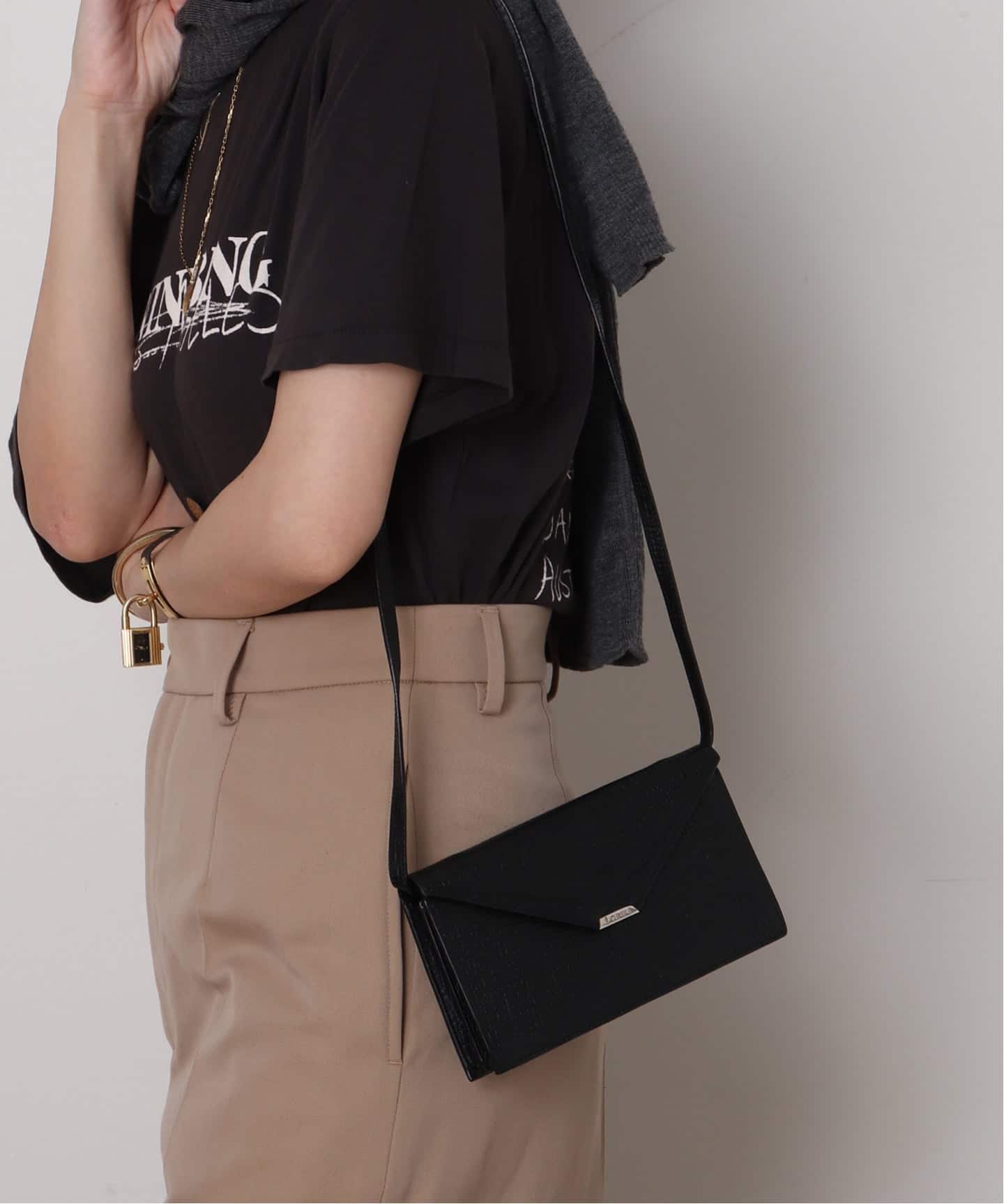 【VINTAGE LOEWE/ロエベ】ウォレットショルダーバッグ