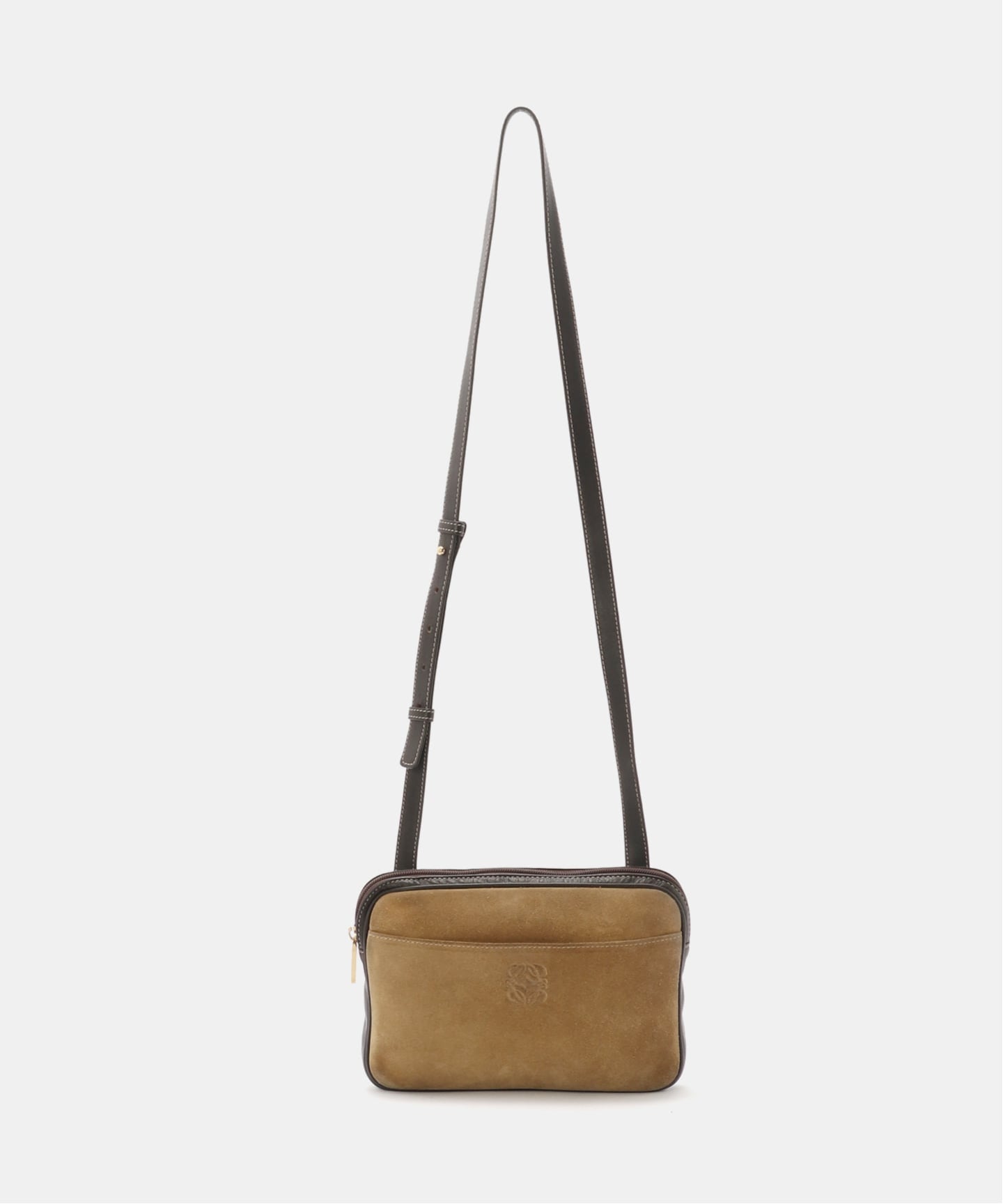 VINTAGE LOEWE/ロエベ】ショルダーバッグ anagram suede（ショルダー