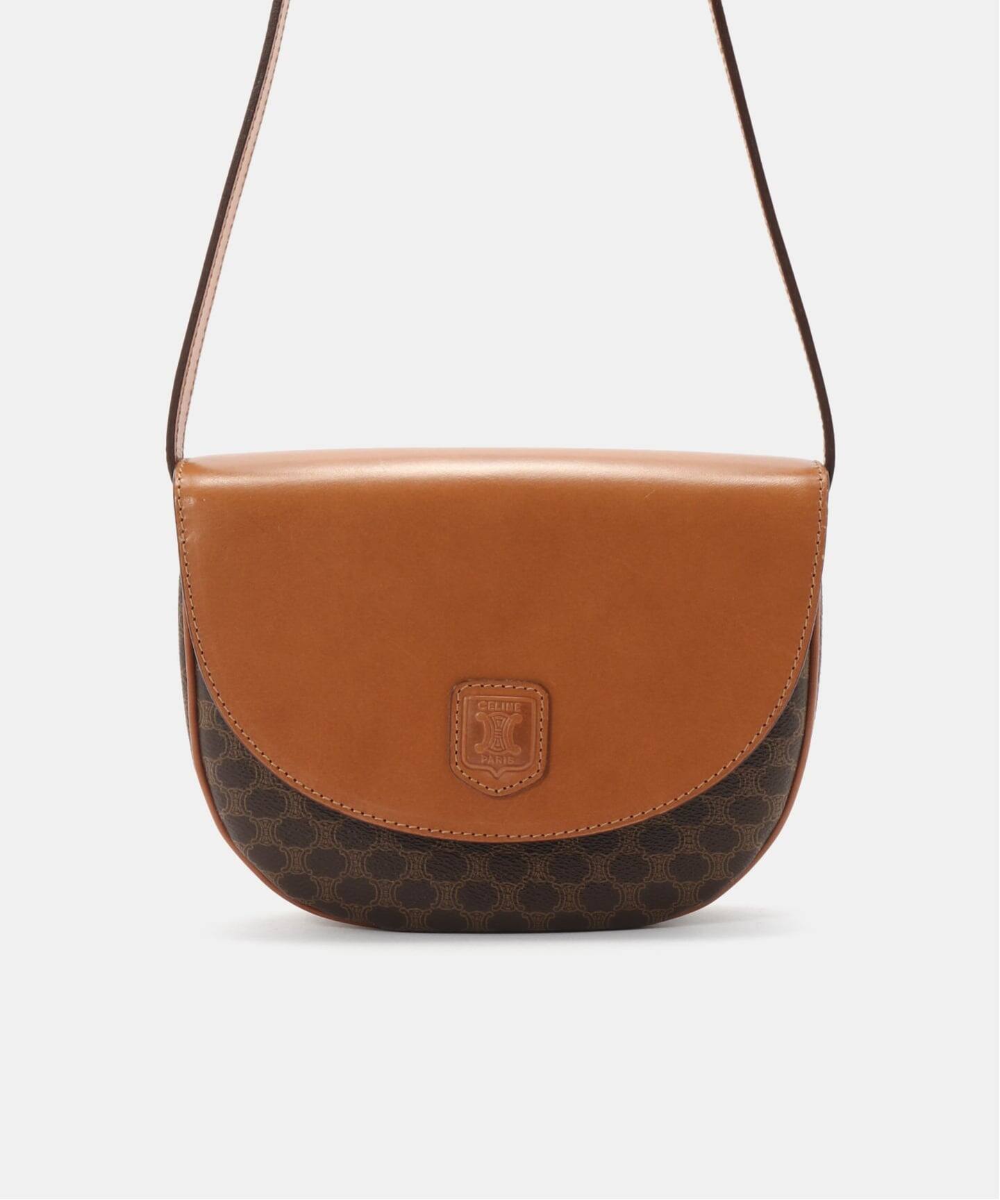 VINTAGE CELINE/セリーヌ】マカダム ショルダーバッグ（ショルダー