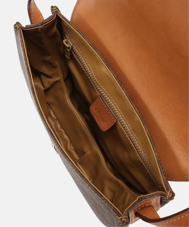 VINTAGE CELINE/セリーヌ】マカダム ショルダーバッグ（ショルダー 