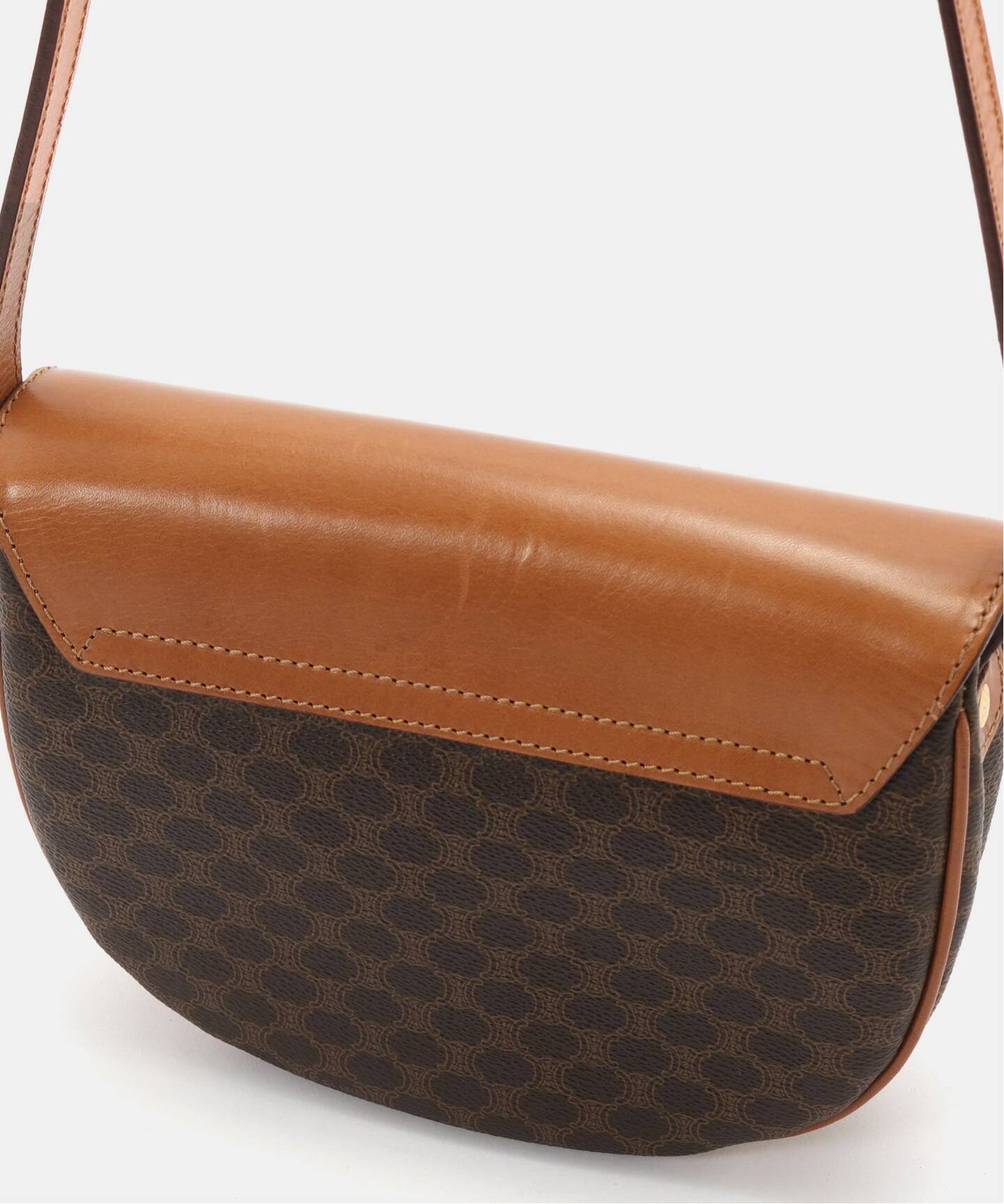 VINTAGE CELINE/セリーヌ】マカダム ショルダーバッグ（ショルダー