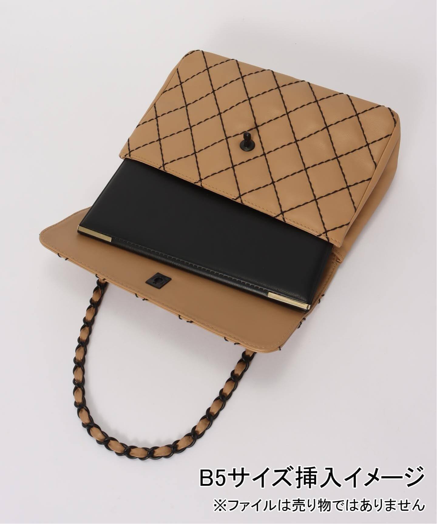 VINTAGE CHANEL/シャネル】Wild stitch チェーンショルダーバッグ 30