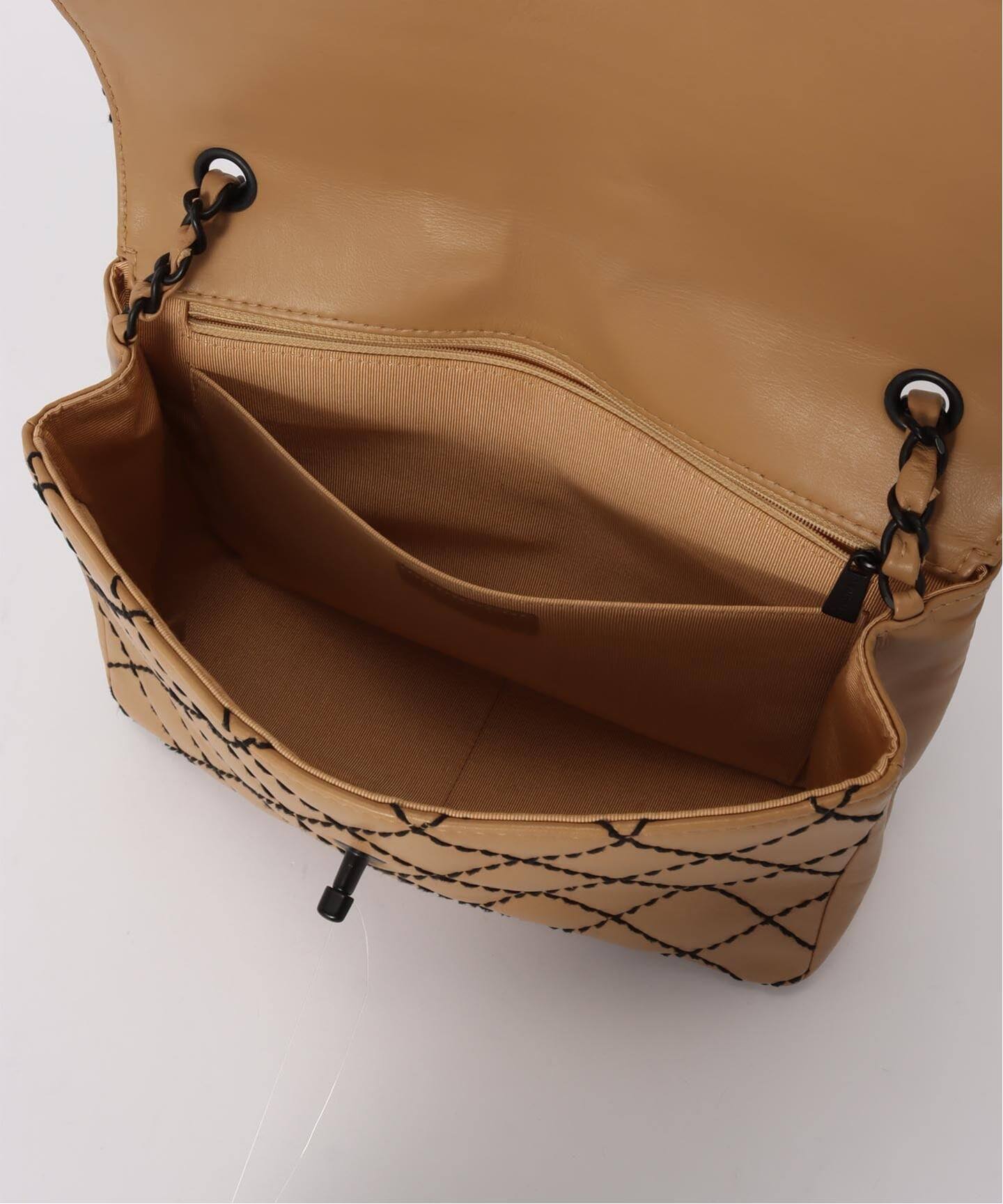 VINTAGE CHANEL/シャネル】Wild stitch チェーンショルダーバッグ 30