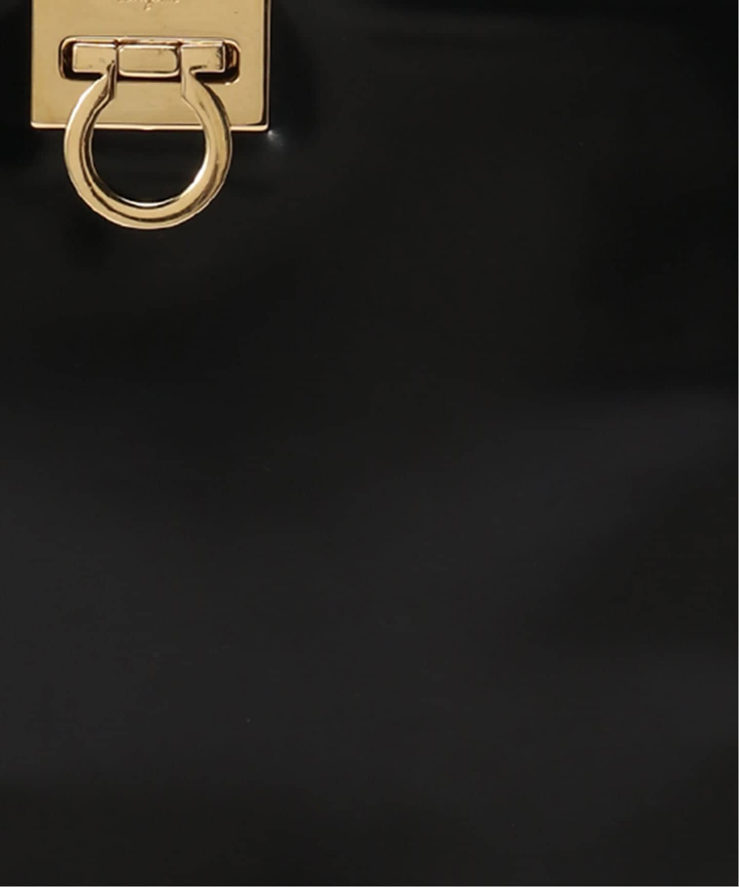 VINTAGE FERRAGAMO/フェラガモ】Gancini チェーンショルダーバッグ