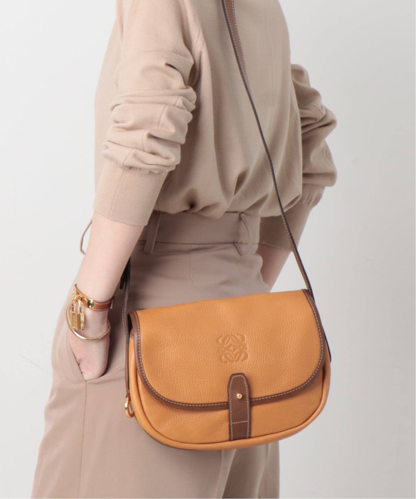 VINTAGE LOEWE/ロエベ】ショルダーバッグ anagram（ショルダーバッグ 