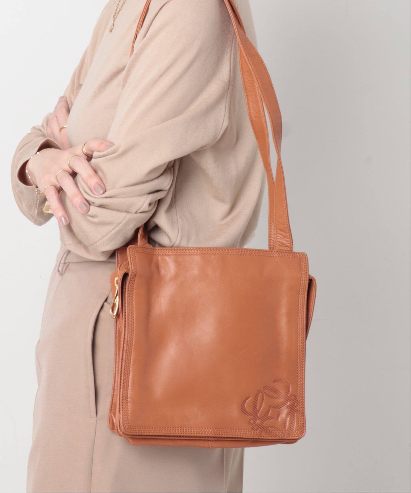 VINTAGE LOEWE/ロエベ】ショルダーバッグ anagram（ショルダーバッグ 