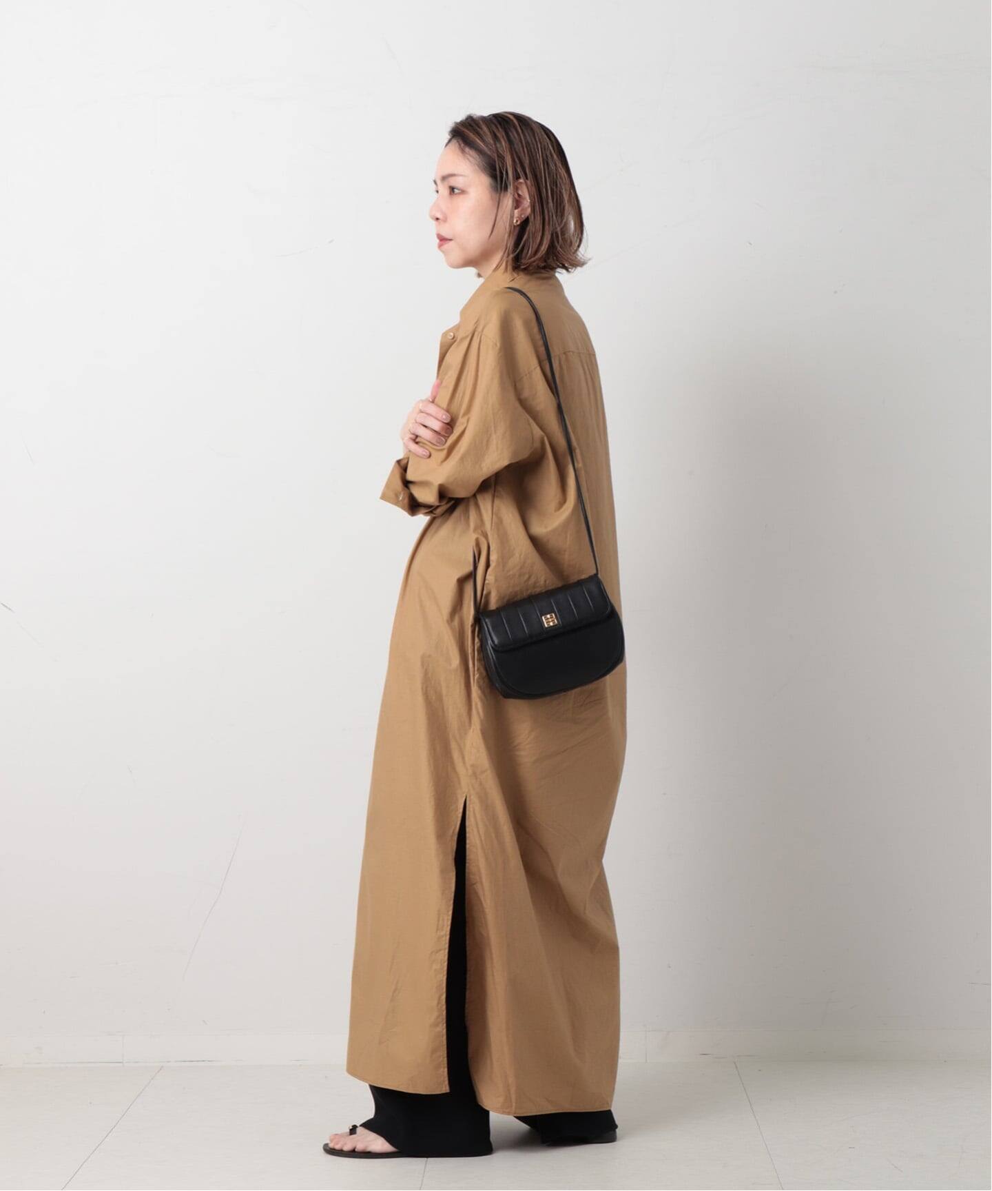 GIVENCHY ブラウンレザー ショルダーバッグ VINTAGE GIVENCHY/ジバンシィ】ショルダーバッグ（ショルダーバッグ