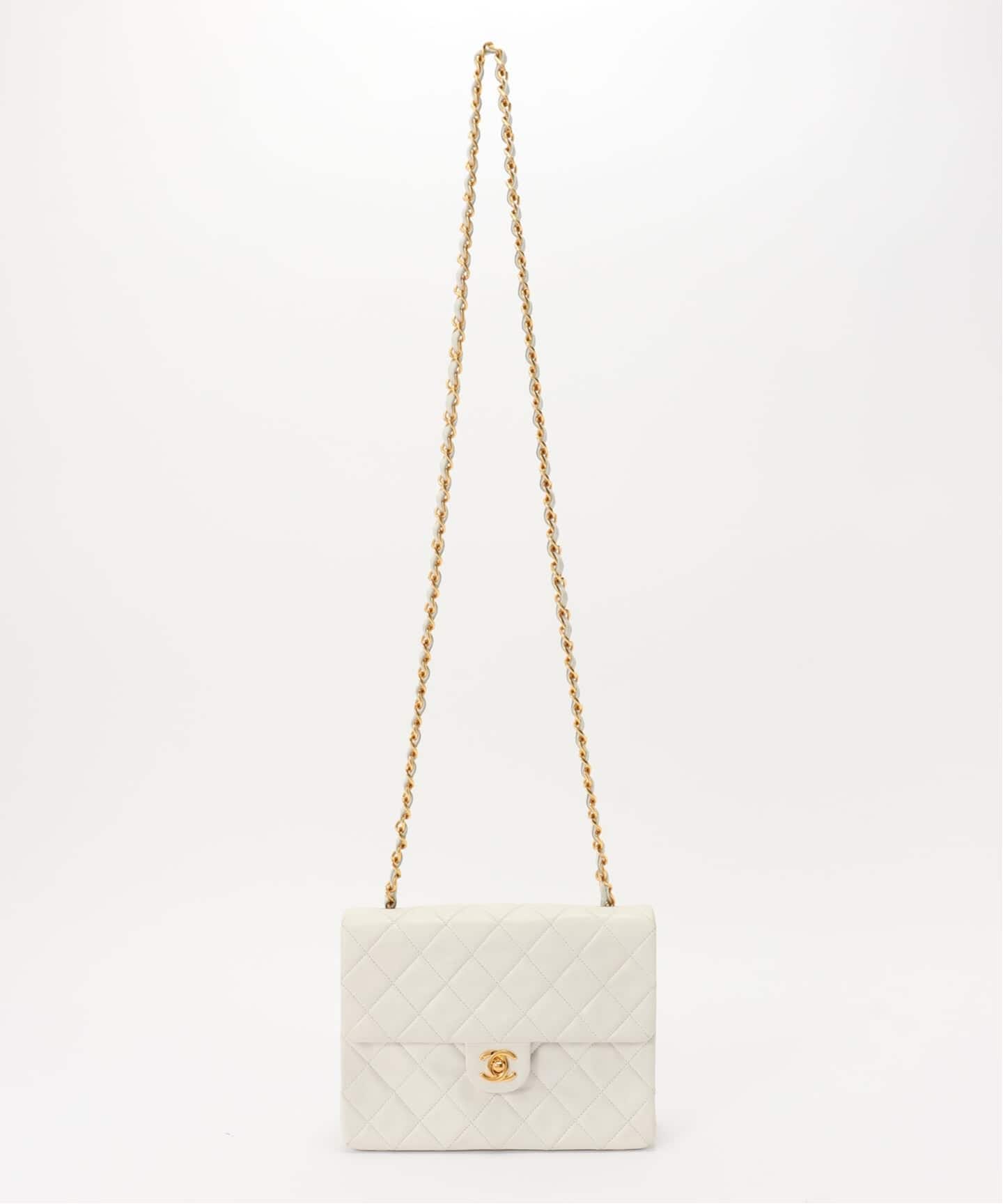 VINTAGE CHANEL/シャネル】Matelasse チェーンショルダーバッグ 20