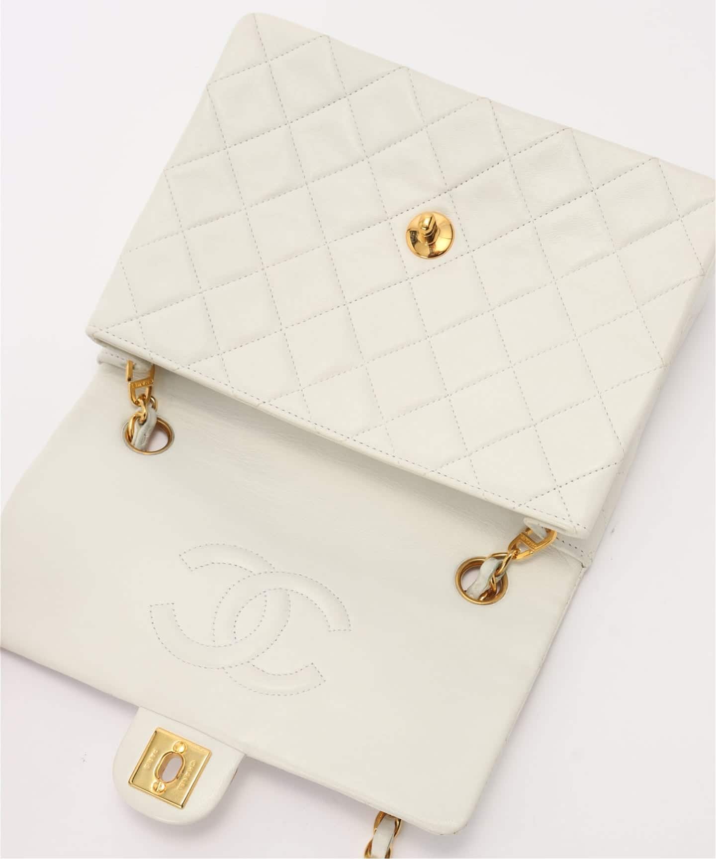 VINTAGE CHANEL/シャネル】Matelasse チェーンショルダーバッグ 20