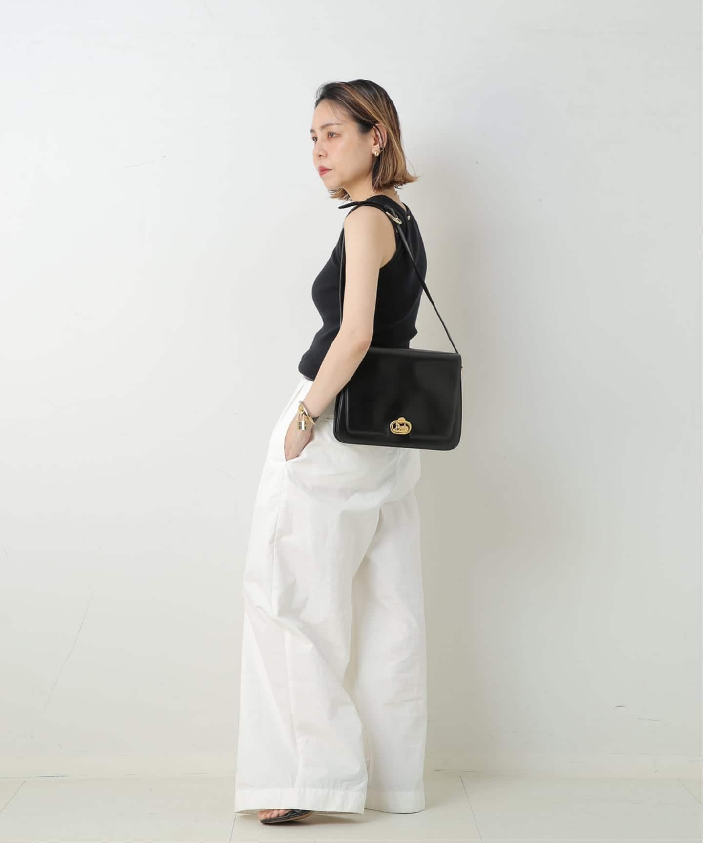 VINTAGE CELINE/セリーヌ】ショルダーバッグ horse carriage