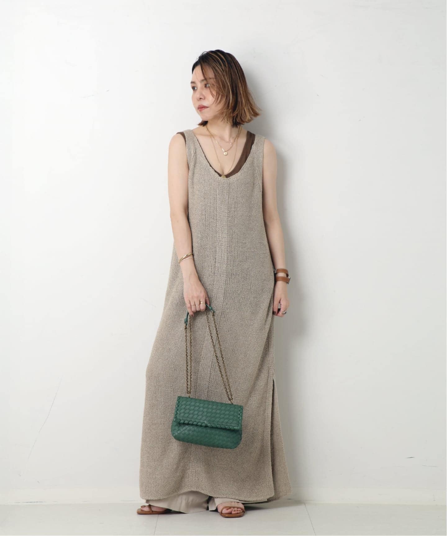 VINTAGE BOTTEGA VENETA/ボッテガ ヴェネタ】チェーンショルダーバッグ