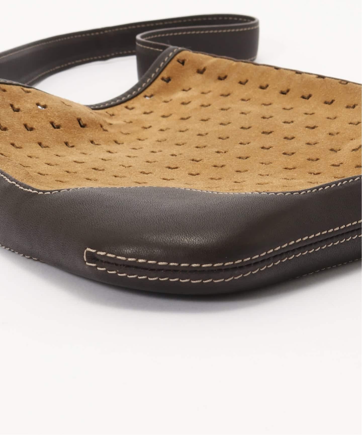 VINTAGE LOEWE/ロエベ】ショルダーバッグ punching suede（ショルダー